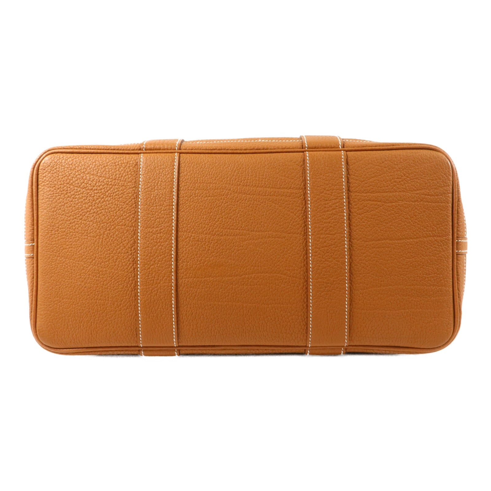 HERMES Negonda皮革Garden Party PM手挽袋Gold