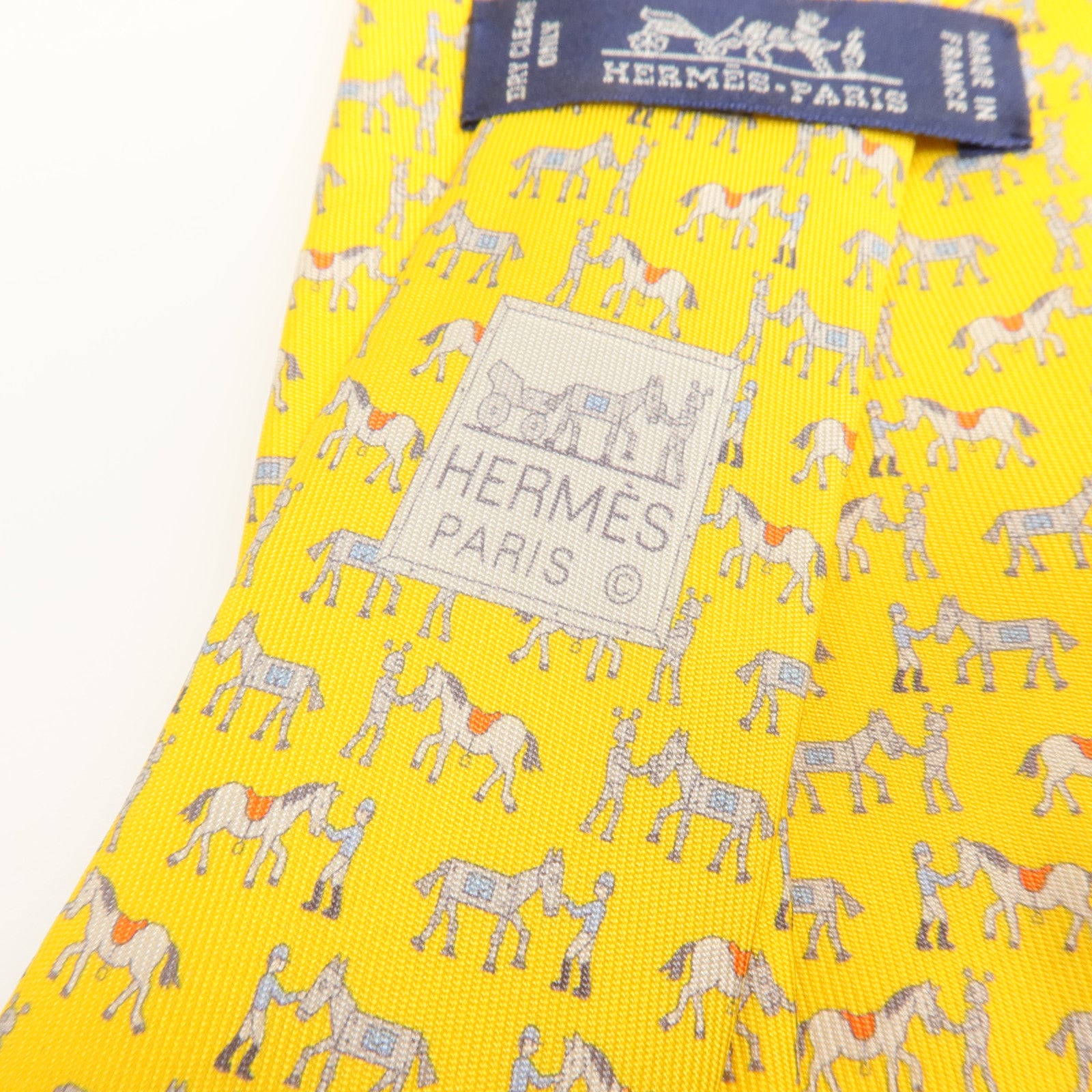 HERMES 絲質Necktie領帶