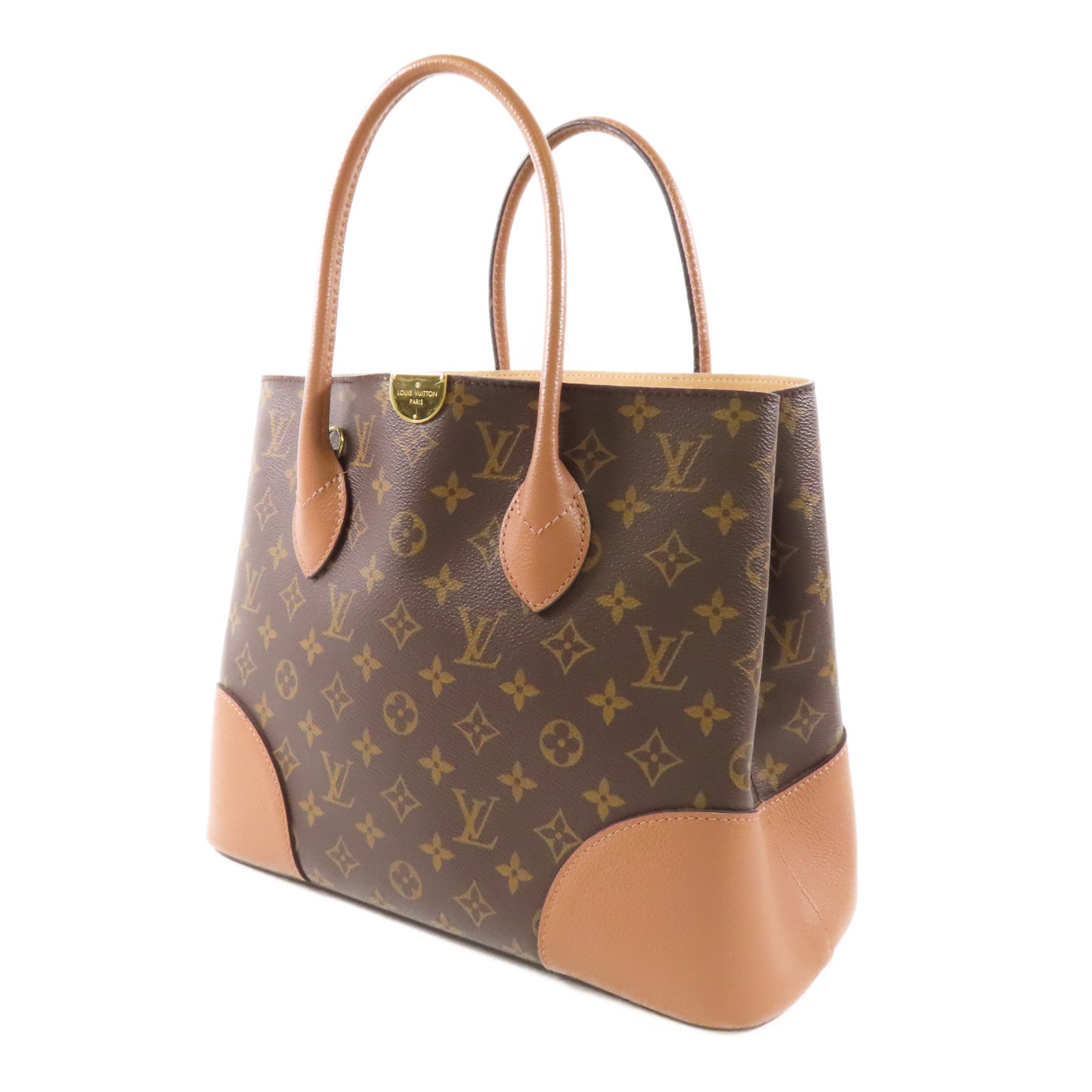 LOUIS VUITTON Monogram Flandrin金扣手挽肩背兩用袋