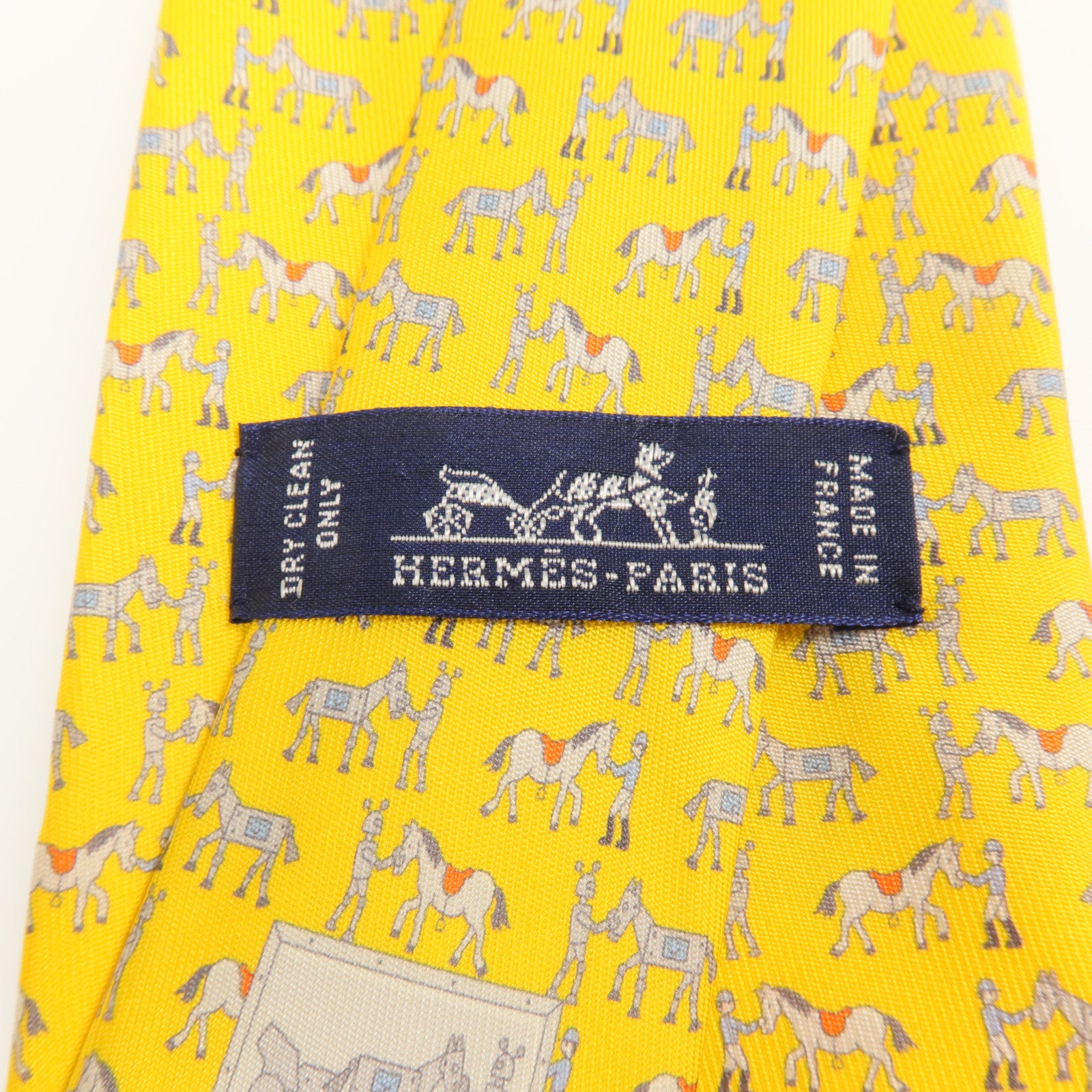 HERMES 絲質Necktie領帶