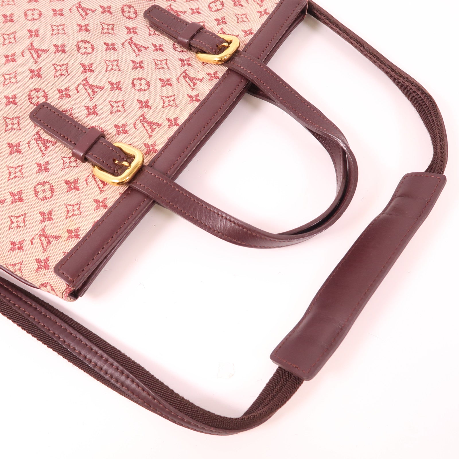 LOUIS VUITTON Monogram Mini Francoise金扣手挽肩背兩用袋