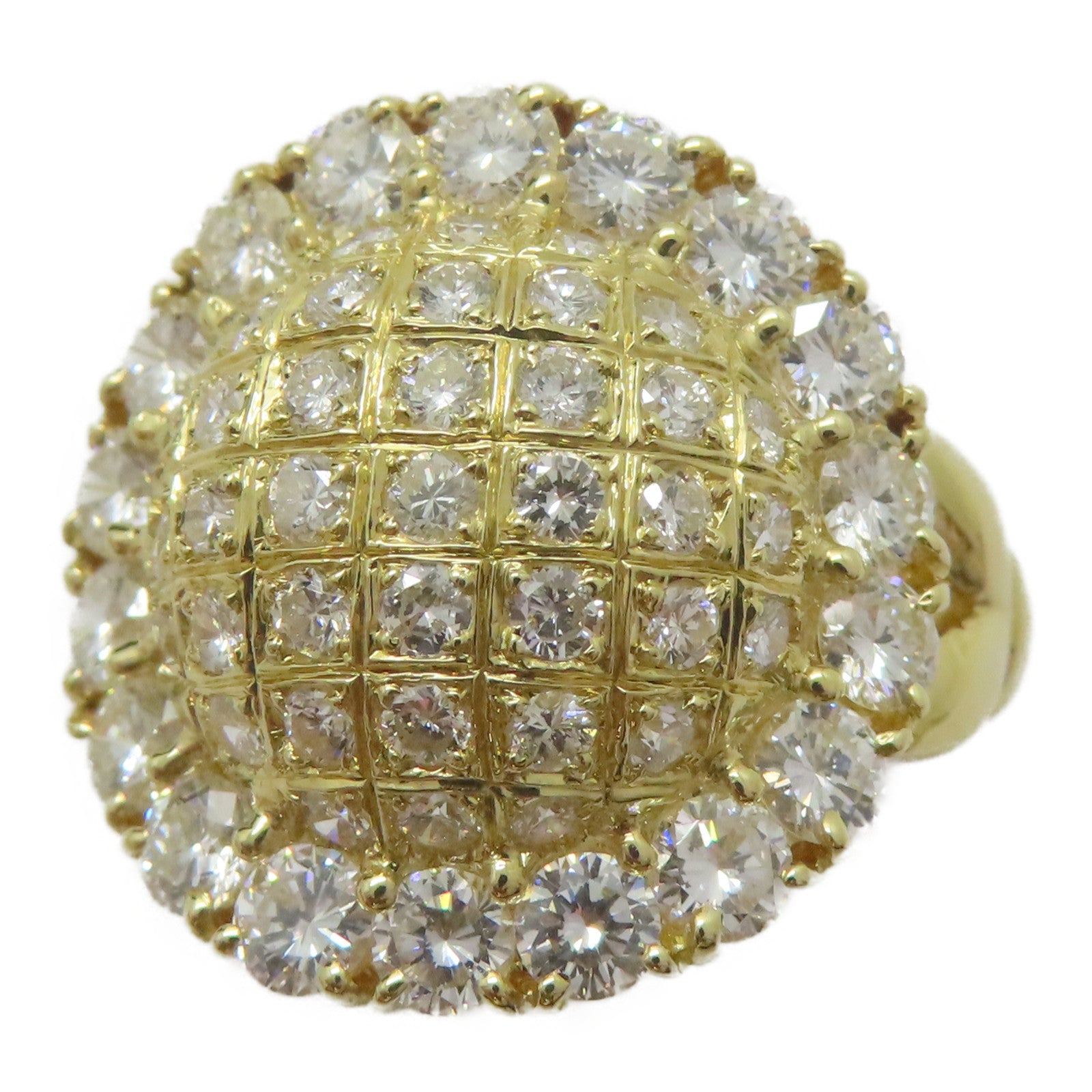 JEWELRY 【激減優惠】18K黃金Diamond Ring 2.63ct鑽石戒指US#6.75