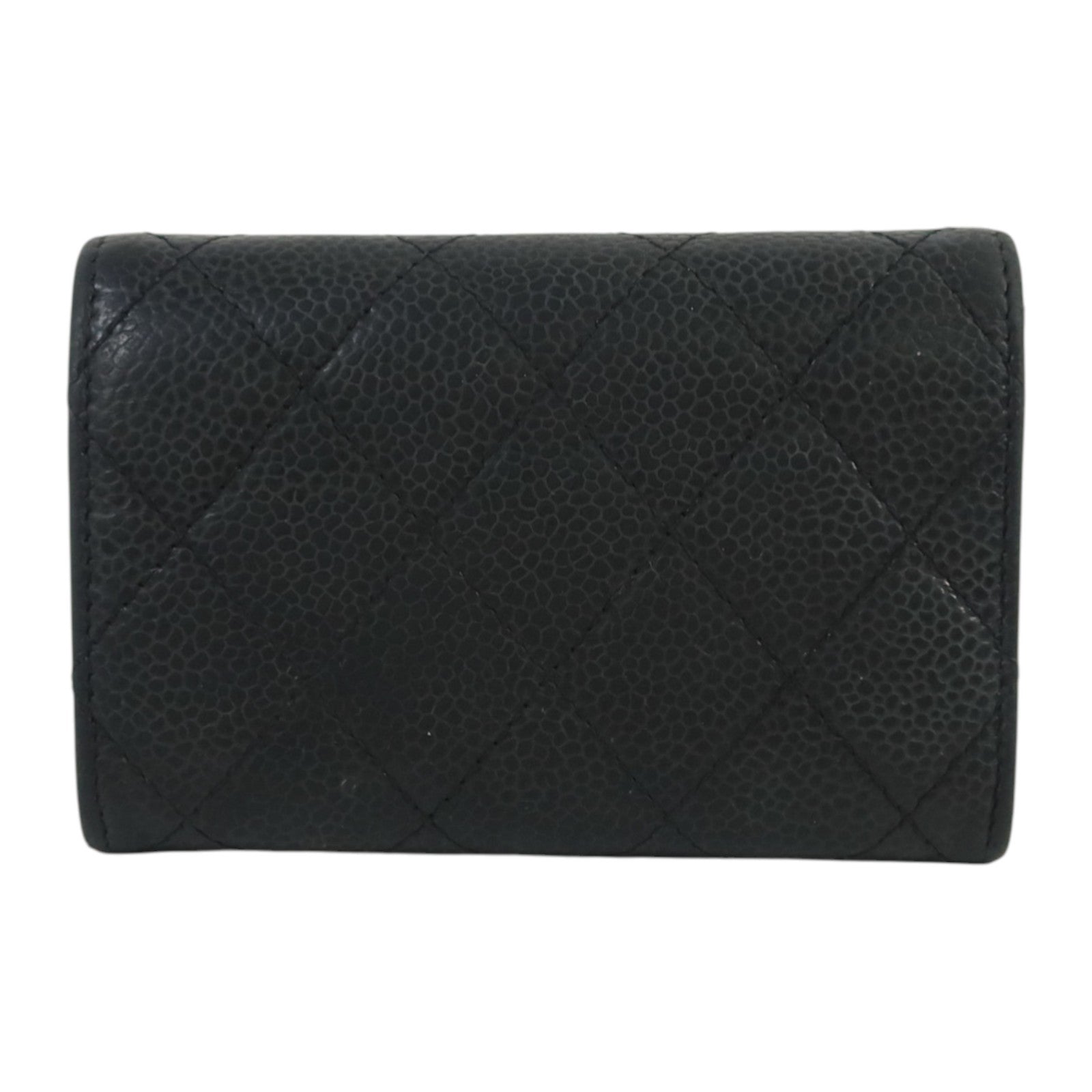 CHANEL 牛皮皮革Card Case金扣卡片套