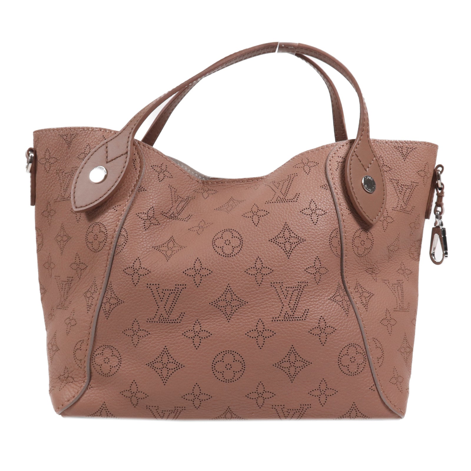 LOUIS VUITTON Monogram Mahina Hina PM銀扣手挽肩背兩用袋