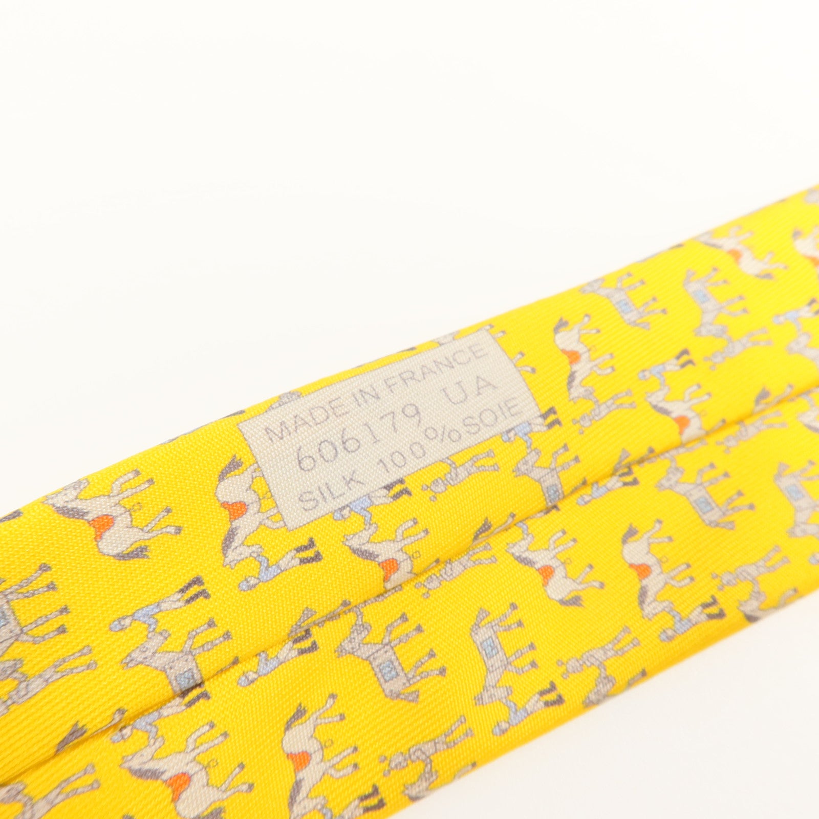 HERMES 絲質Necktie領帶