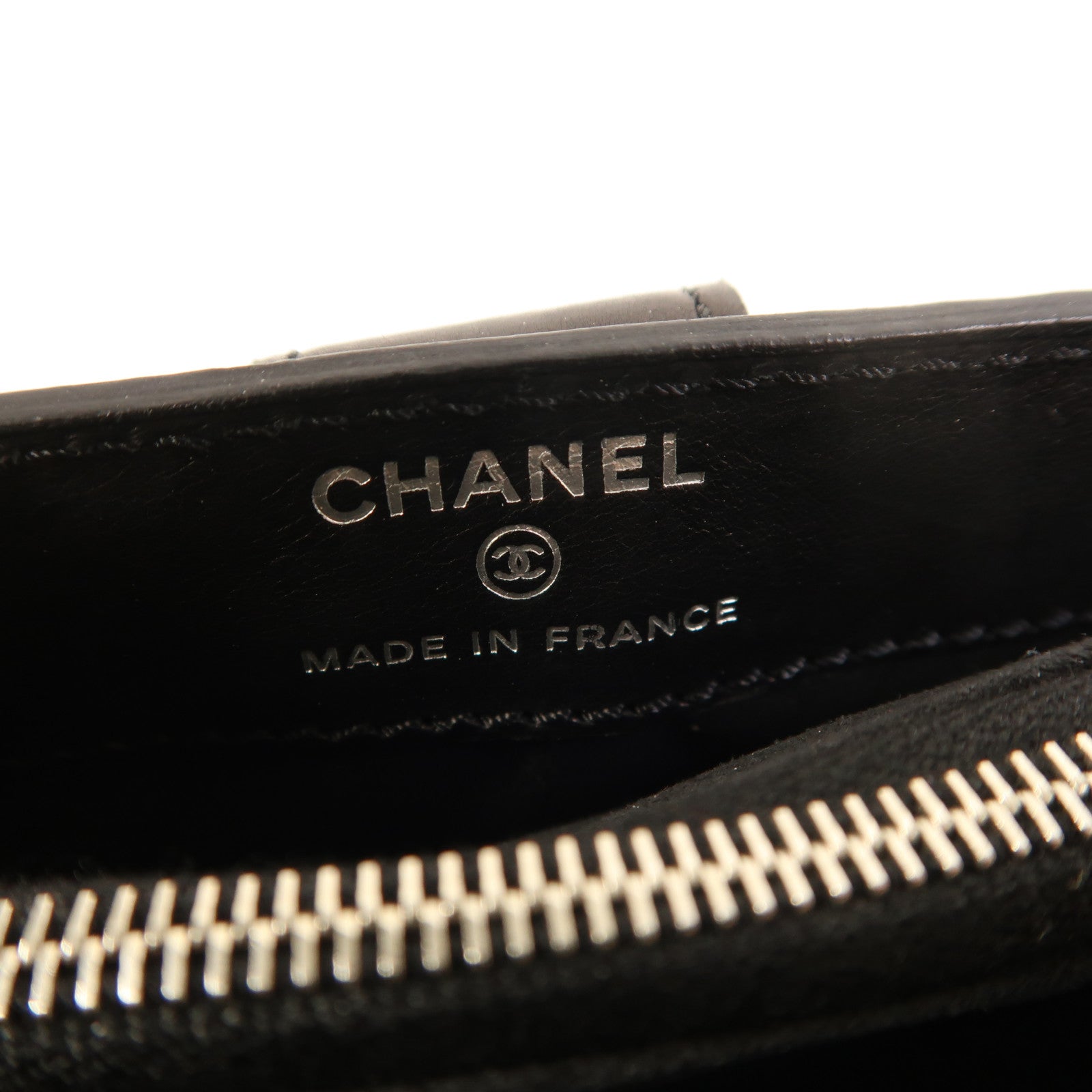 CHANEL 【激減優惠】牛皮皮革Chain Shoulder銀扣鏈帶肩背袋