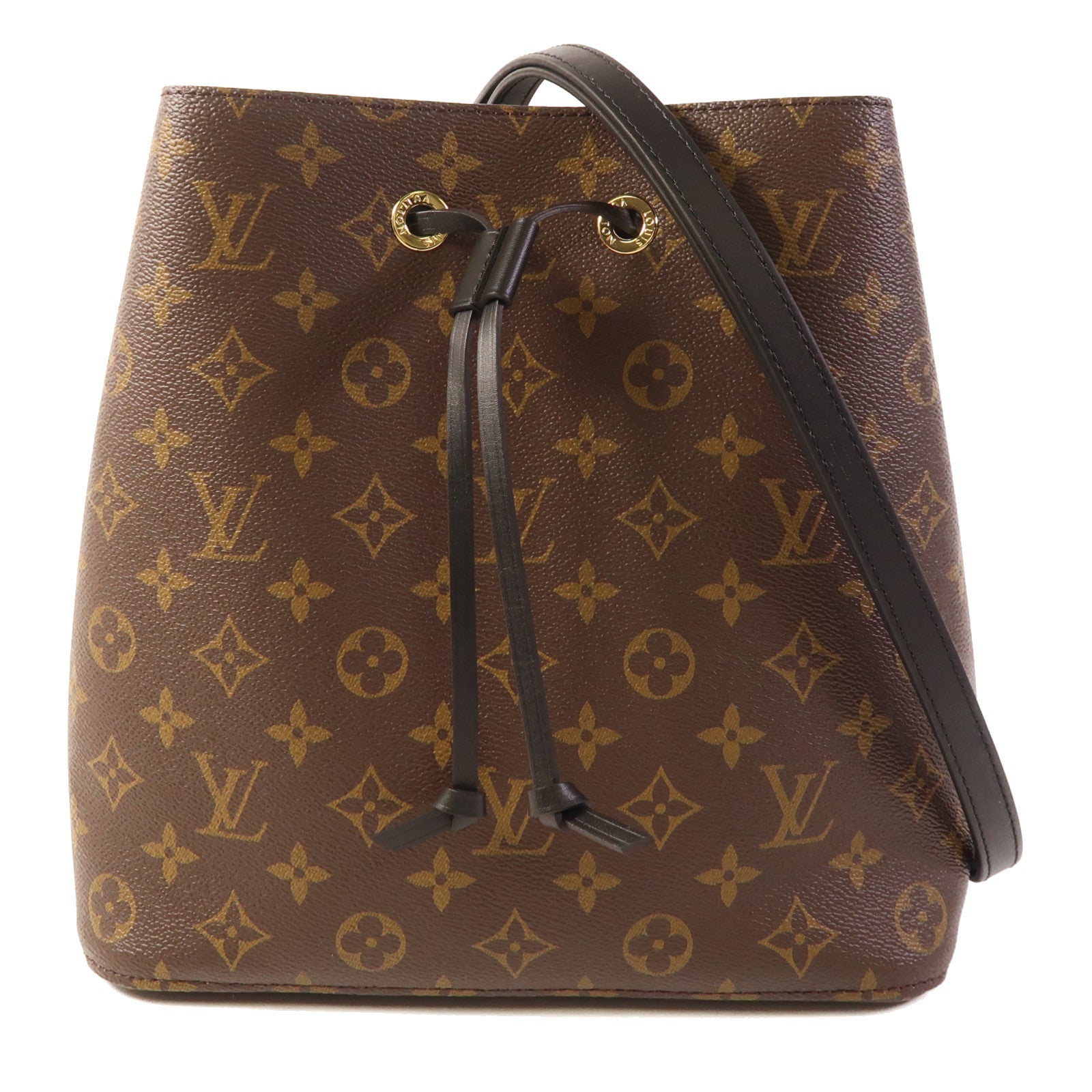 LOUIS VUITTON Monogram Neo Noe MM金扣肩背袋