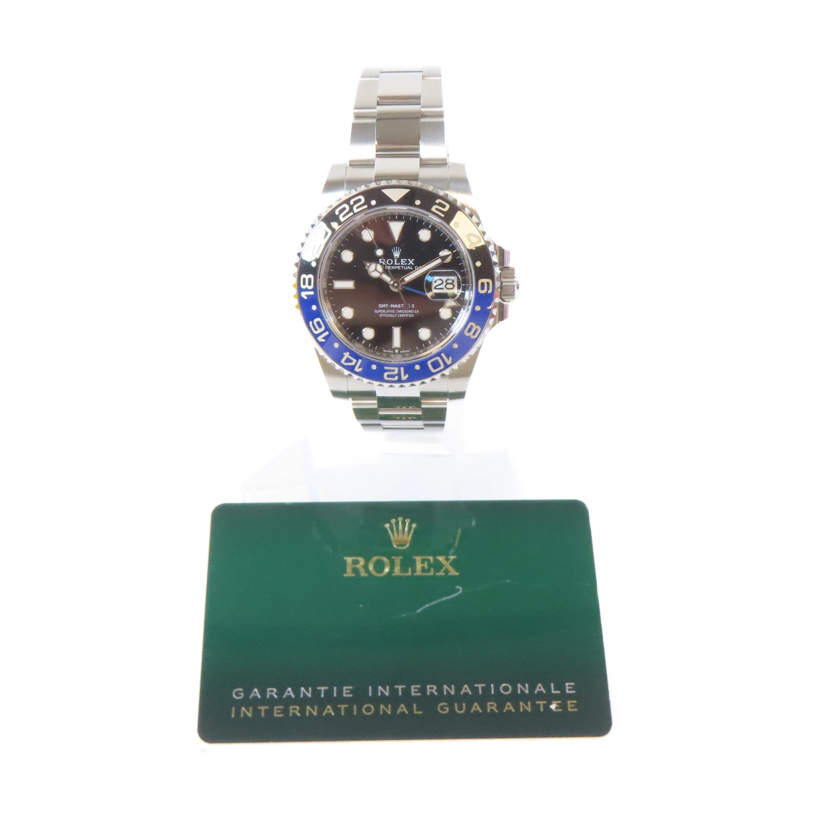 ROLEX GMT MasterⅡ不鏽鋼手錶自動機芯黑色