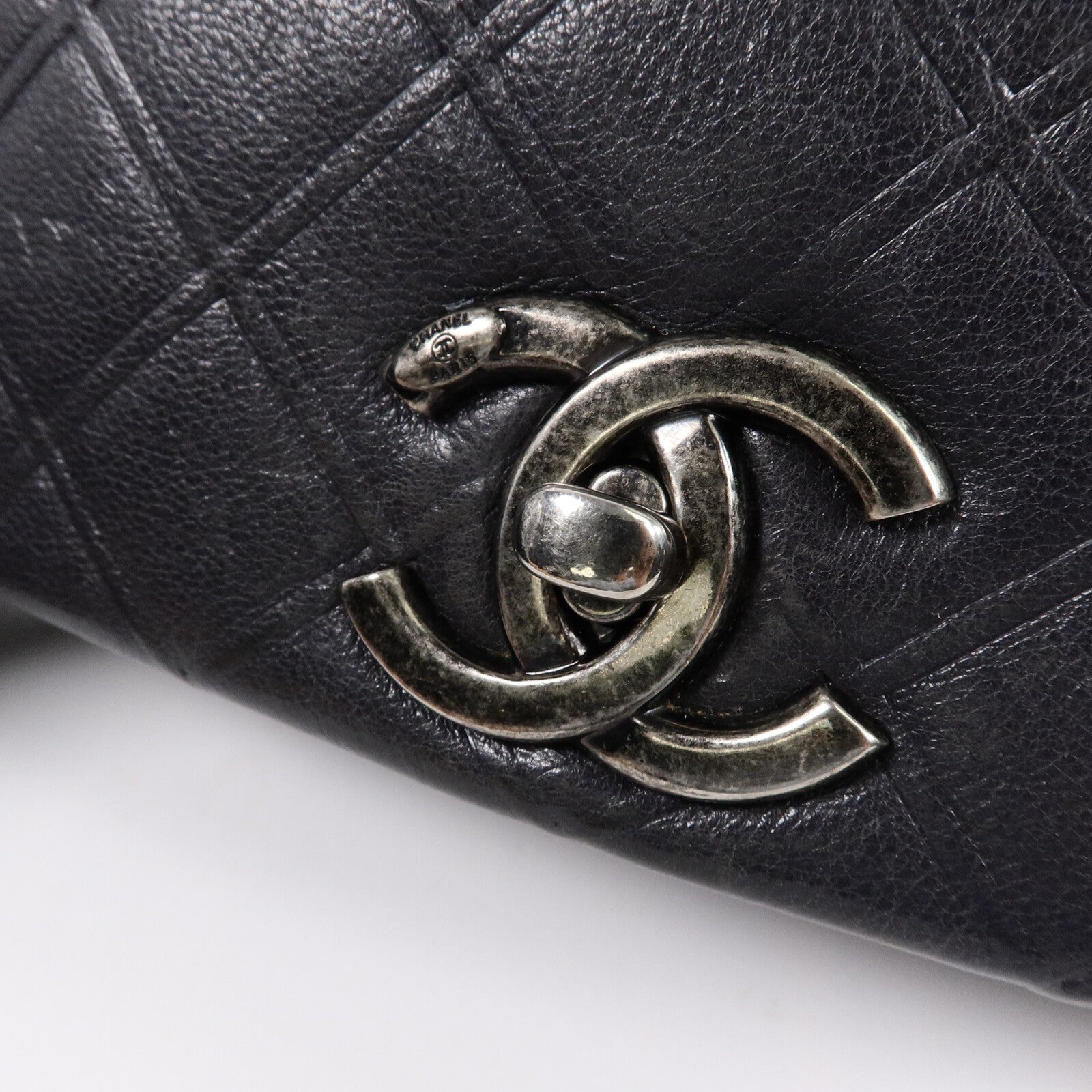 CHANEL 牛皮皮革Chain Shoulder Bag鏈帶肩背袋