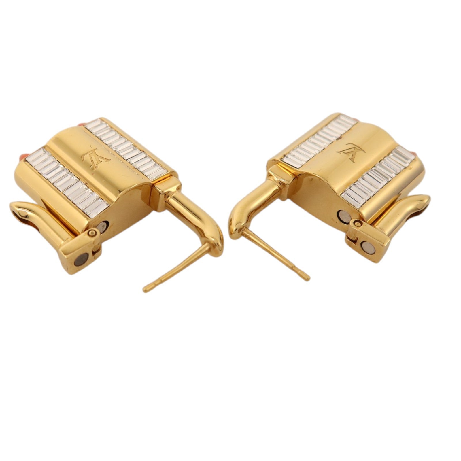 LOUIS VUITTON 金屬Lock Me Earrings耳環