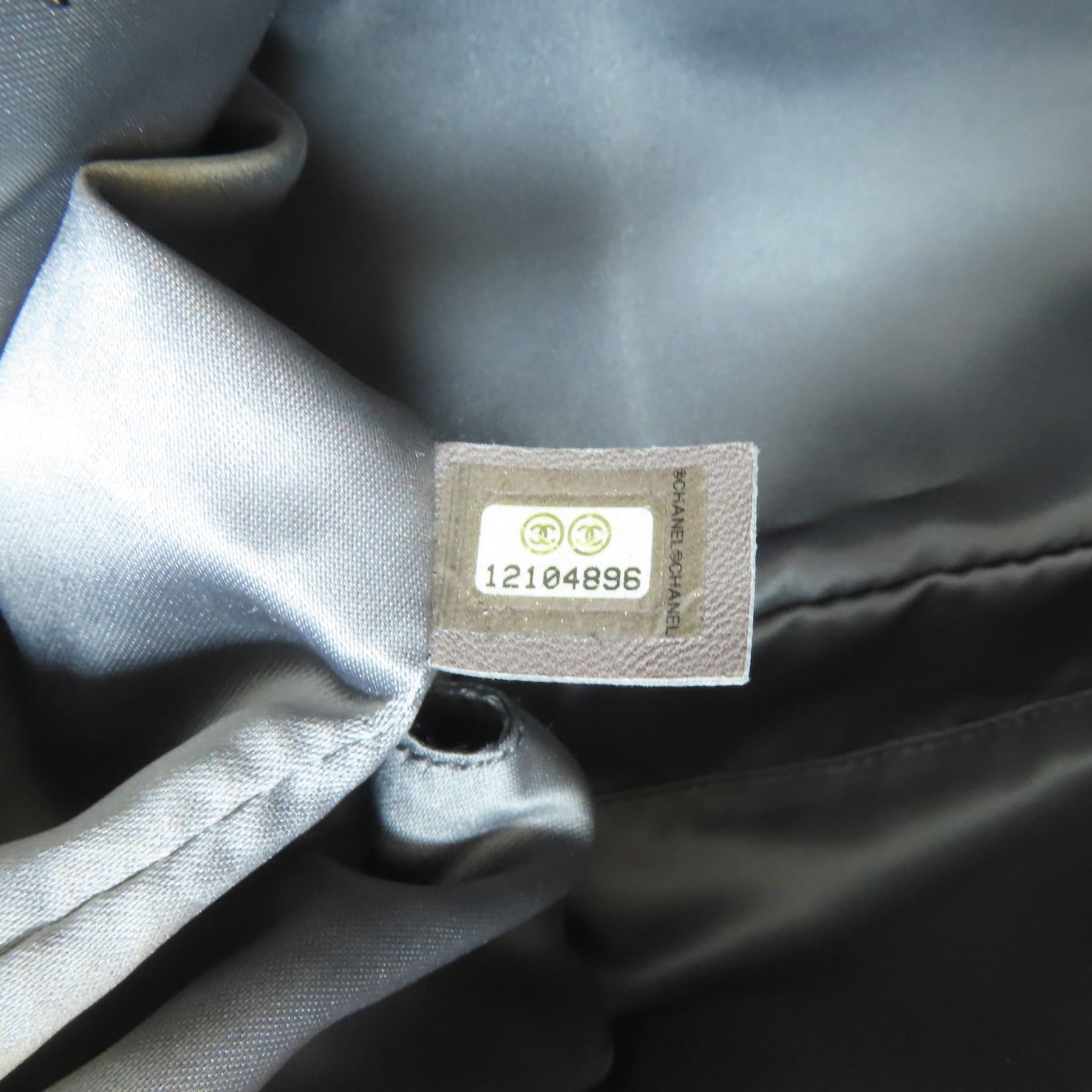 CHANEL 【激減優惠】漆皮皮革Chain Shoulder肩背袋黑色
