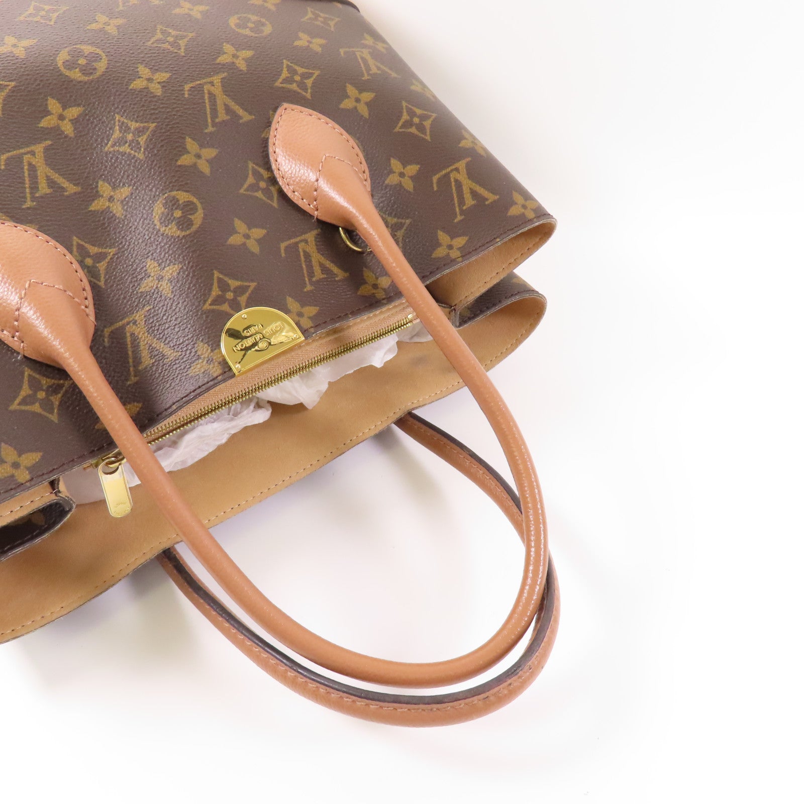 LOUIS VUITTON Monogram Flandrin金扣手挽肩背兩用袋