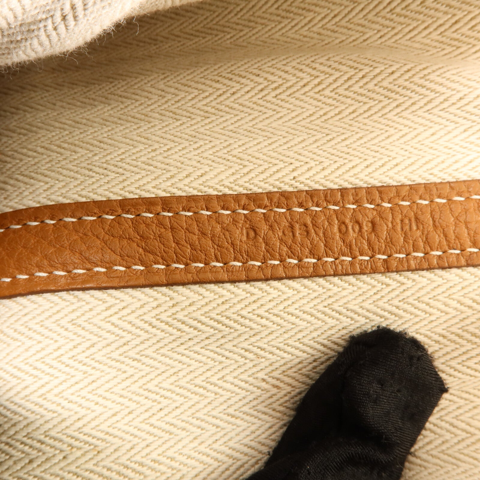 HERMES Negonda皮革Garden Party PM手挽袋Gold