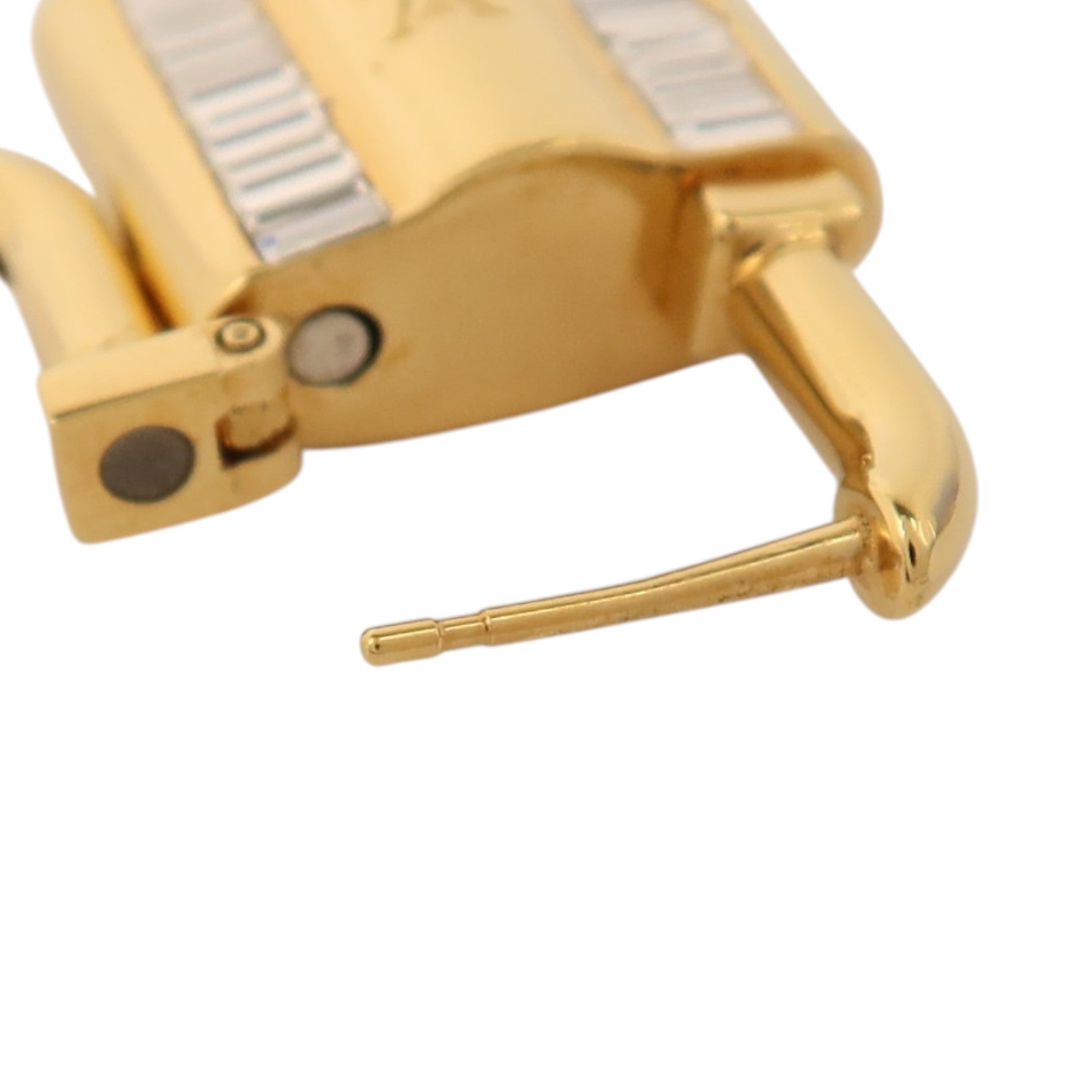 LOUIS VUITTON 金屬Lock Me Earrings耳環