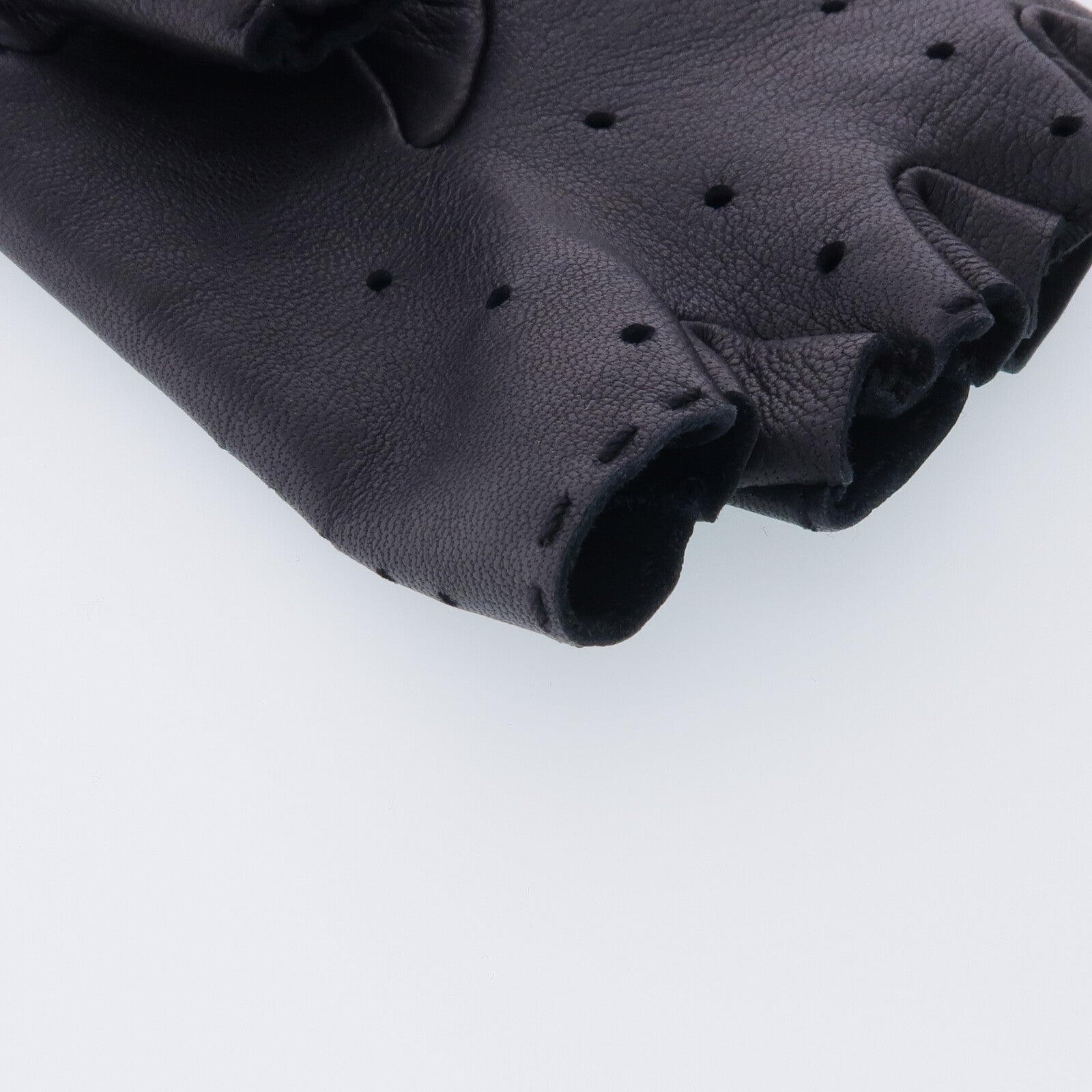 CHANEL 羊皮皮革Fingerless Gloves手套