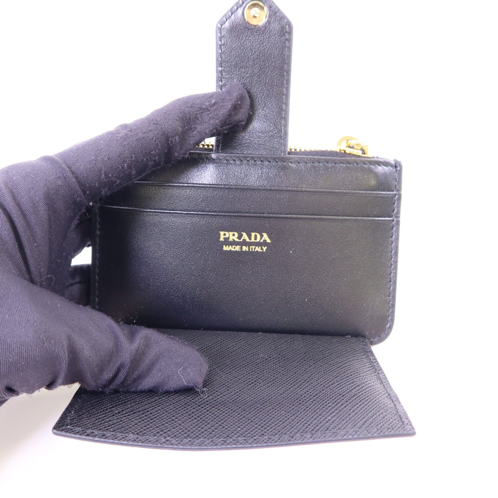 PRADA Saffiano皮革Card Case卡片套