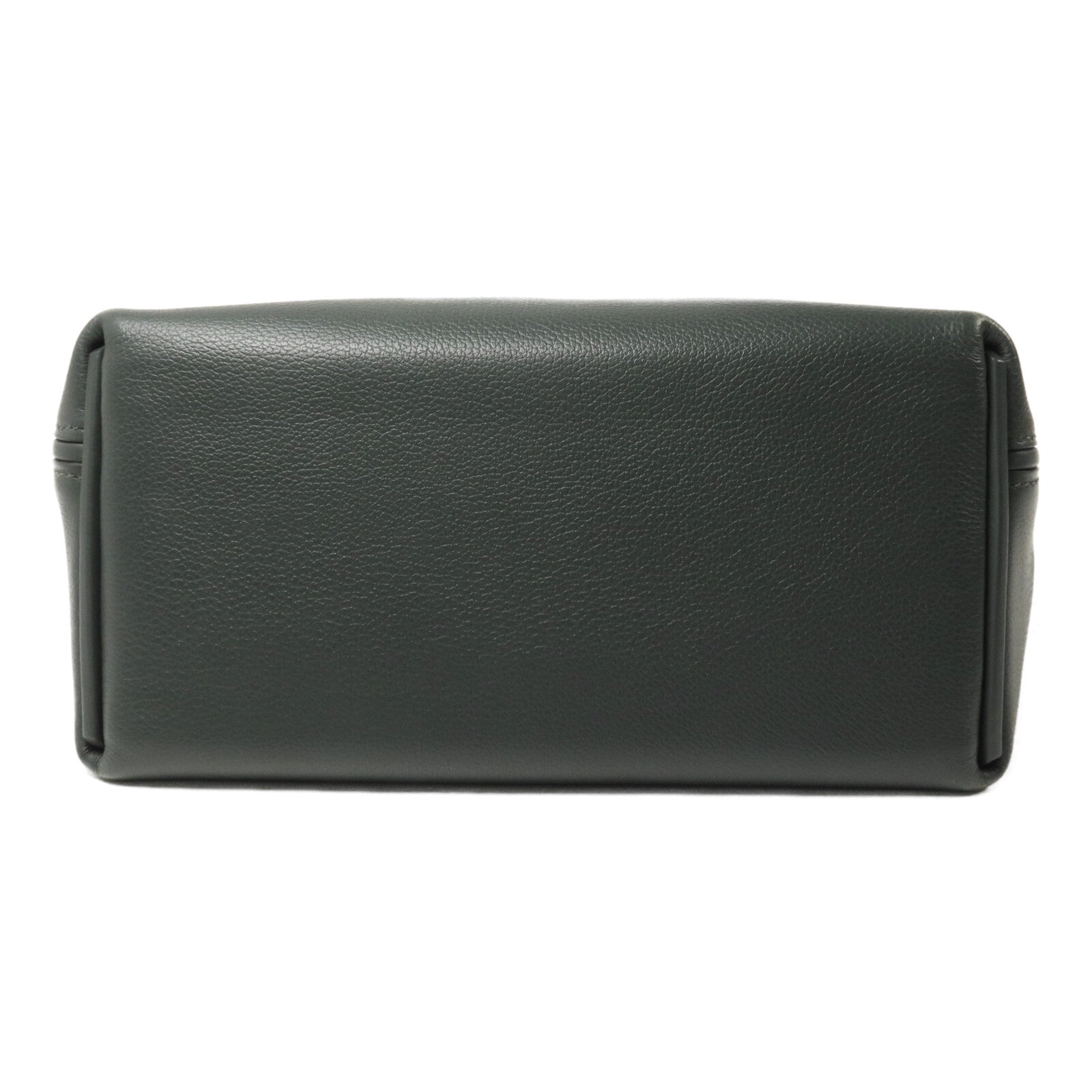 HERMES Evercolor皮革24/24 Mini手挽肩背兩用袋Vert Mangrove/Gris Pantin