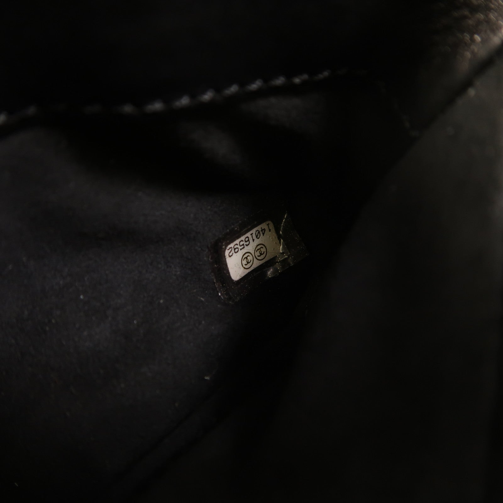 CHANEL 牛皮皮革Chain Shoulder銀扣鏈帶肩背袋