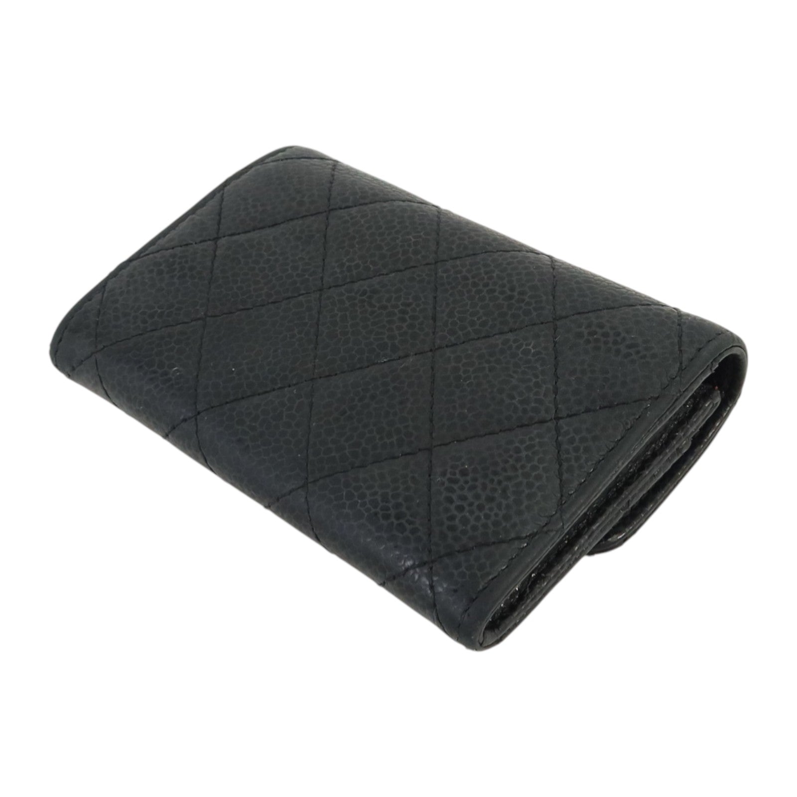 CHANEL 牛皮皮革Card Case金扣卡片套