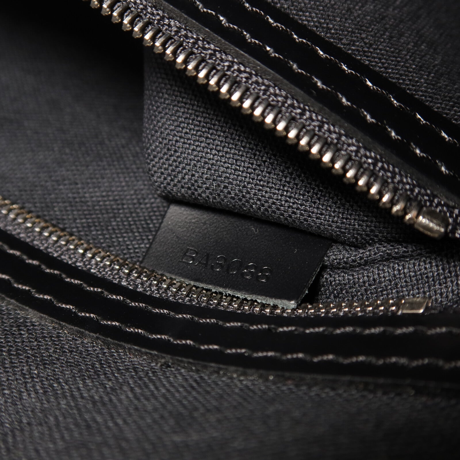 LOUIS VUITTON Damier Graphite Porto Cuman Voyage銀扣手挽肩背兩用袋