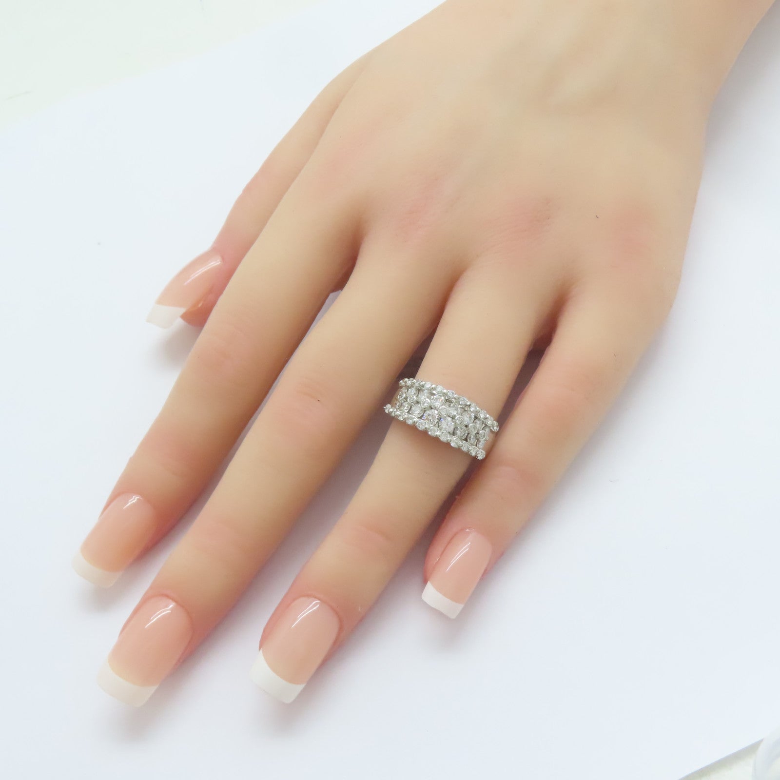JEWELRY 【激減優惠】PT900鉑金Diamond Ring 1.20ct鑽石戒指US#6.25