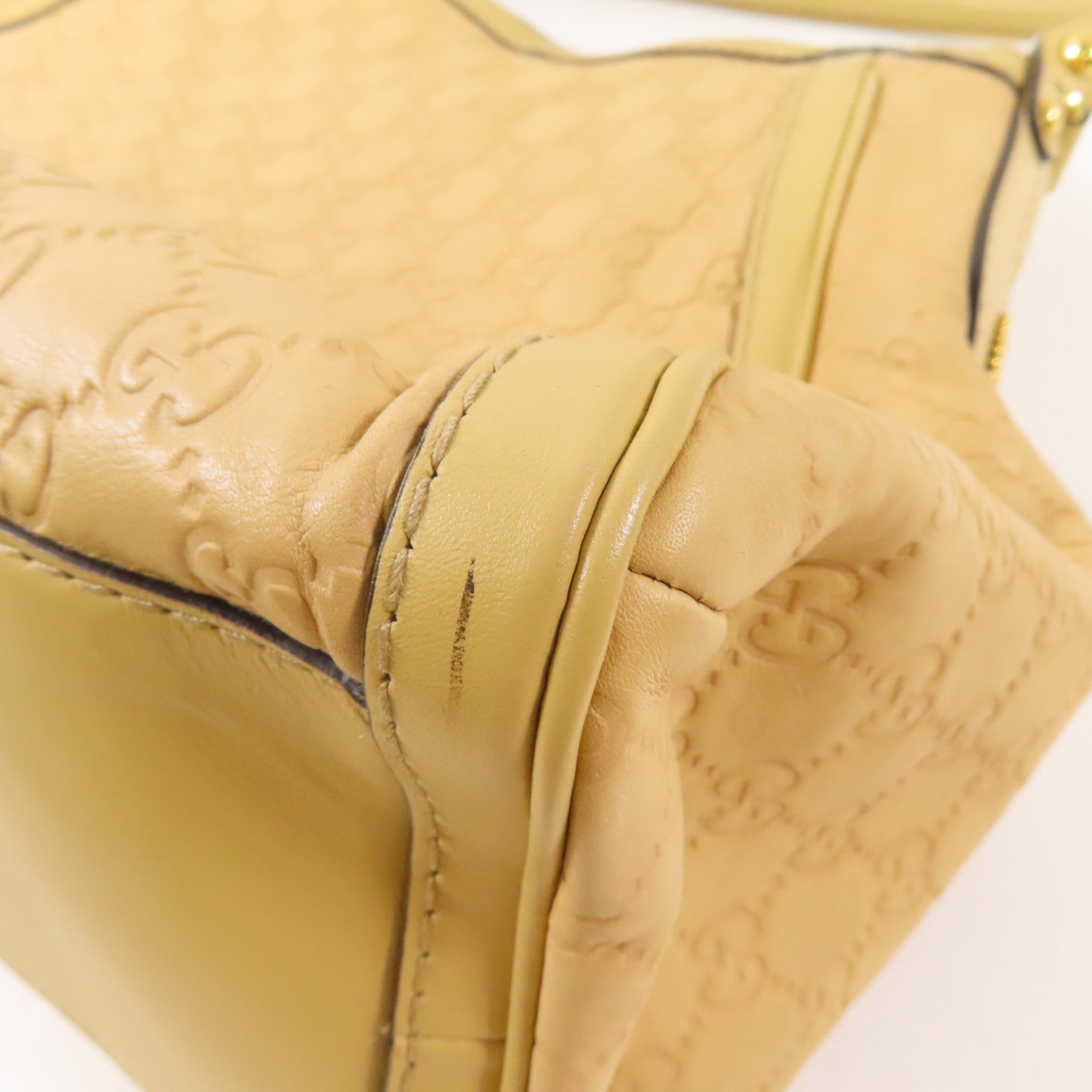 GUCCI 牛皮皮革Shoulder Bag金扣肩背袋