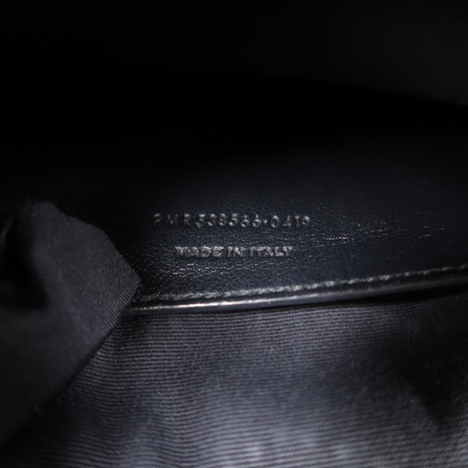 SAINT LAURENT 牛皮皮革Mini Niki鏈帶肩背袋