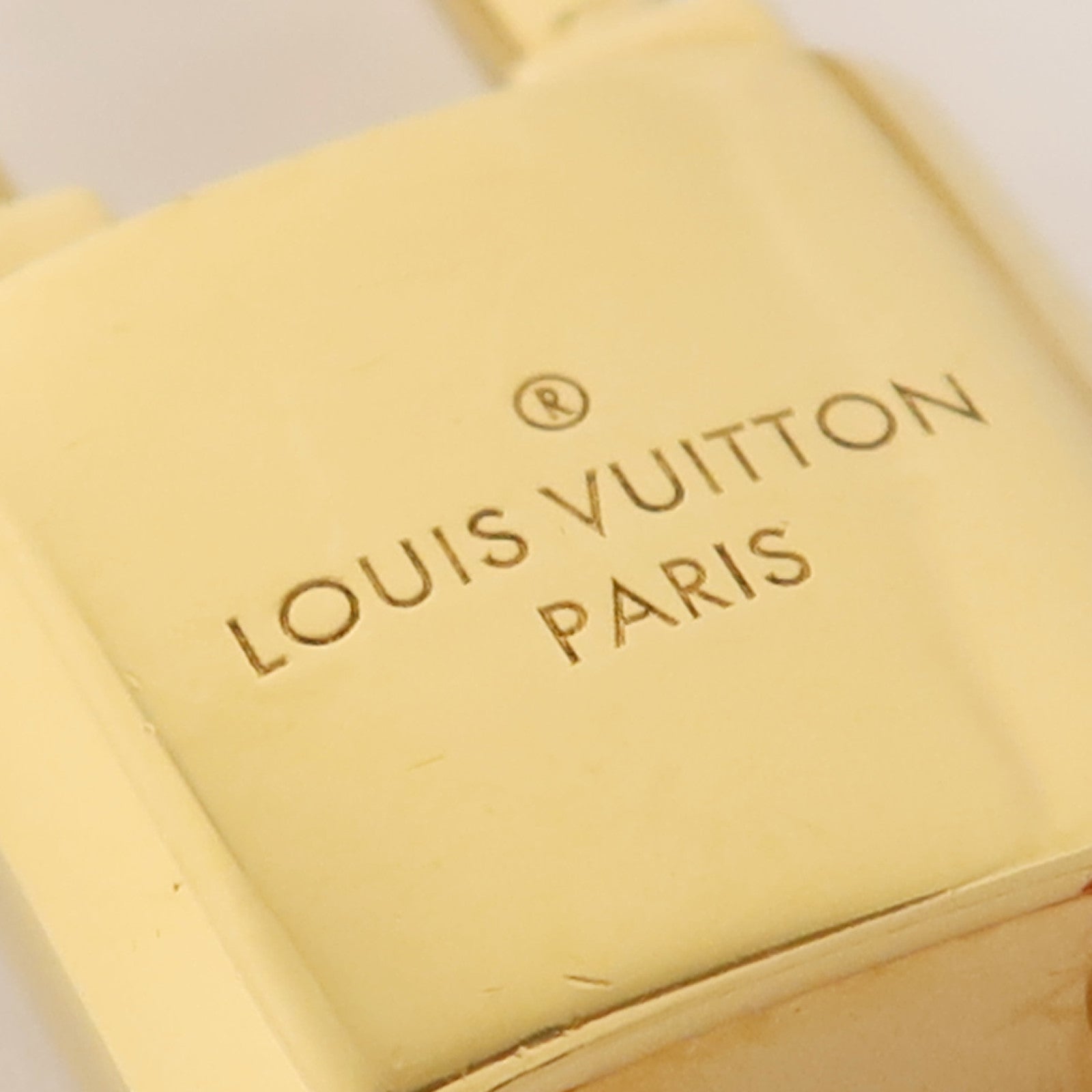 LOUIS VUITTON 金屬Lock Me Earrings耳環