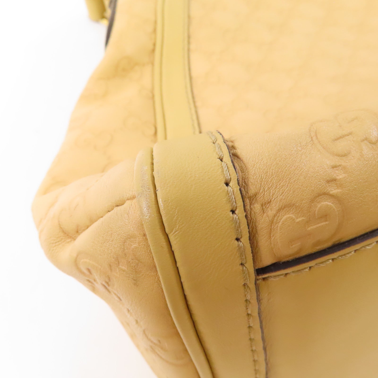 GUCCI 【激減優惠】牛皮皮革Shoulder Bag金扣肩背袋