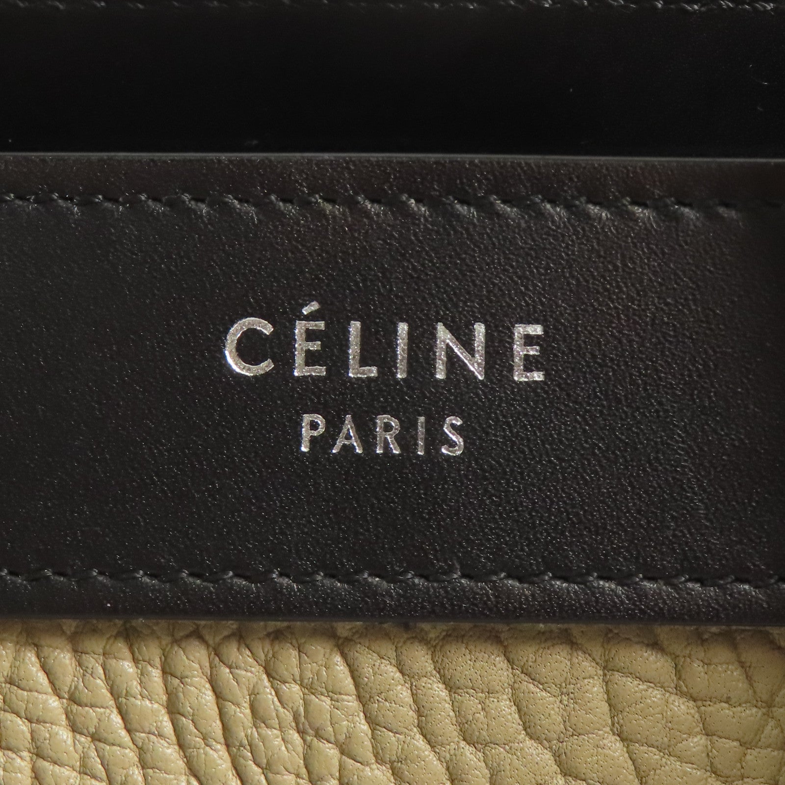 CELINE 牛皮皮革Nano Luggage手挽肩背兩用袋