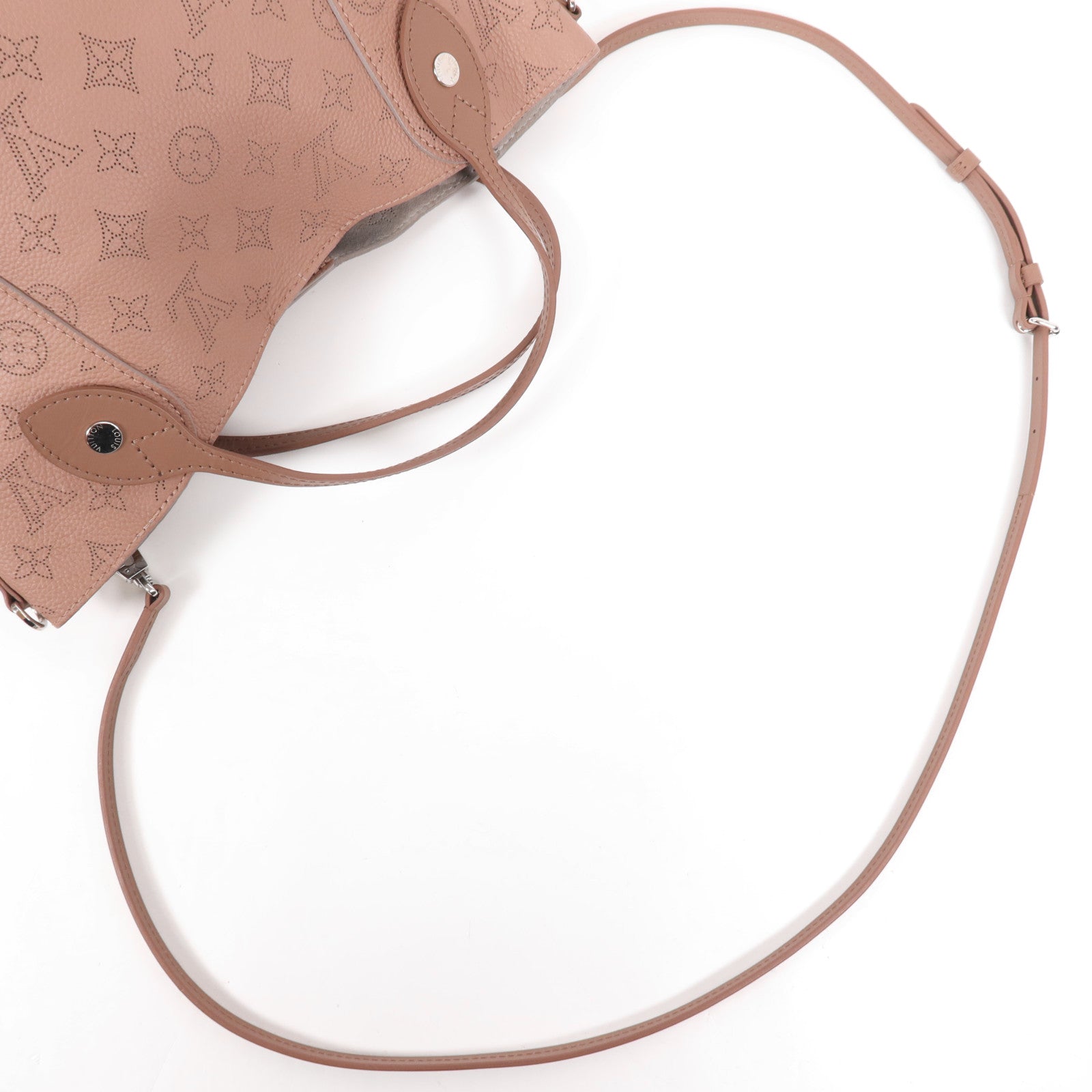 LOUIS VUITTON Monogram Mahina Hina PM銀扣手挽肩背兩用袋