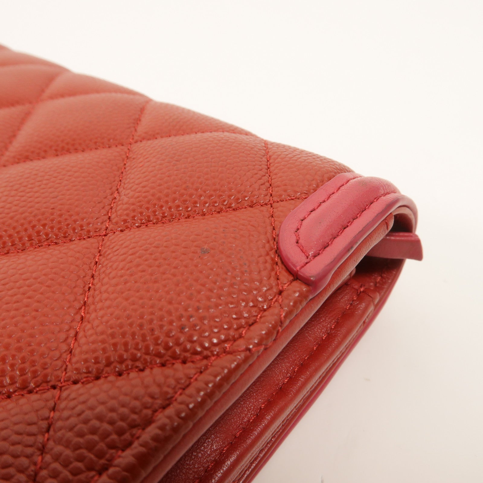 CHANEL 牛皮皮革CC Filigree Flap Wallet長錢包