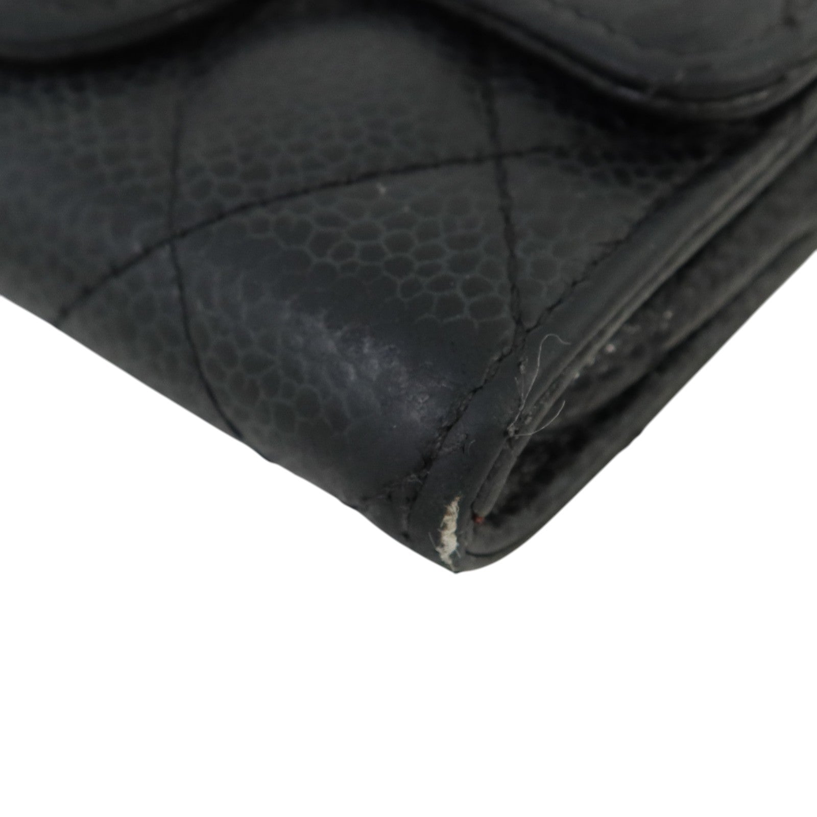 CHANEL 牛皮皮革Card Case金扣卡片套