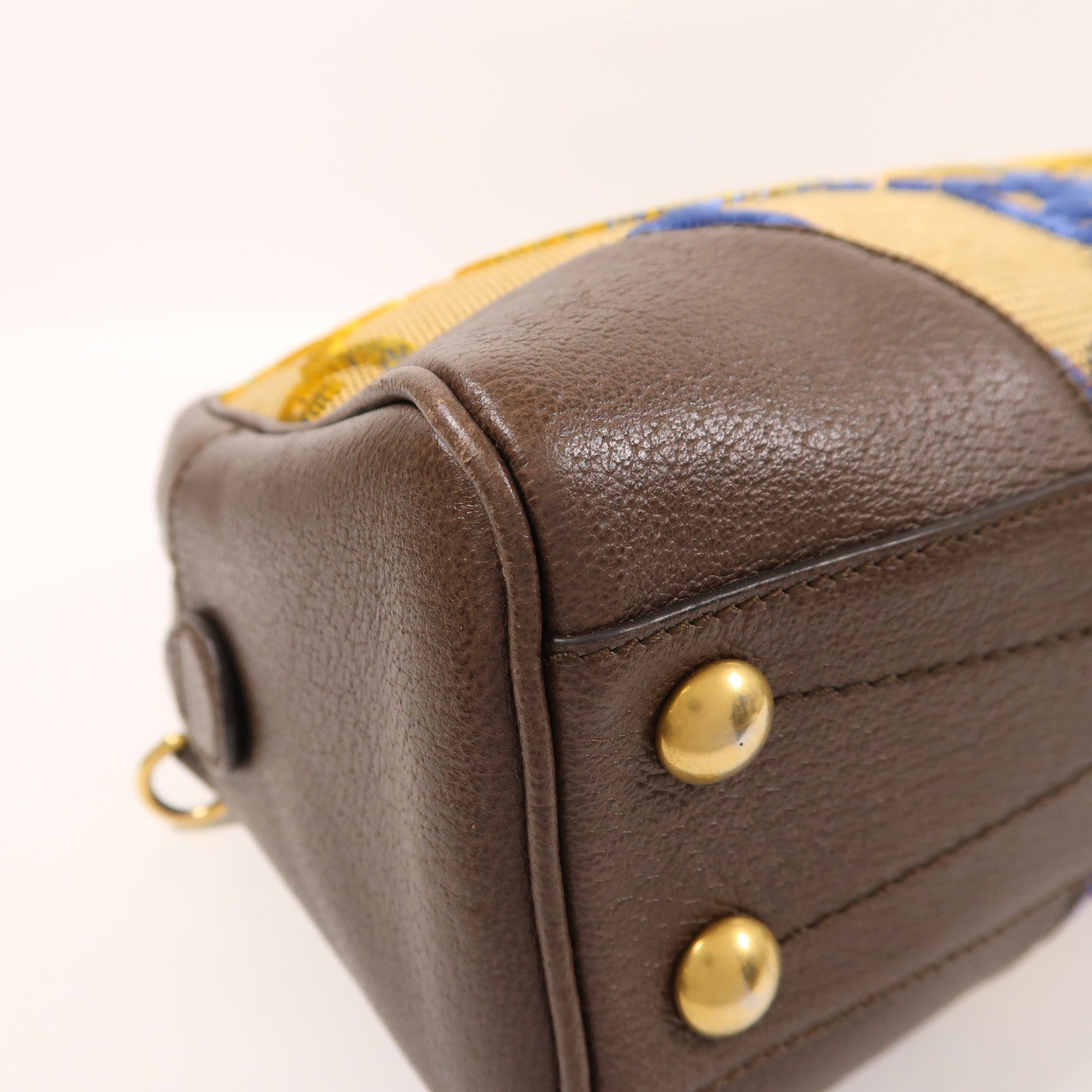 GUCCI 帆布Gucci X Adidas Boston Bag金扣肩背袋