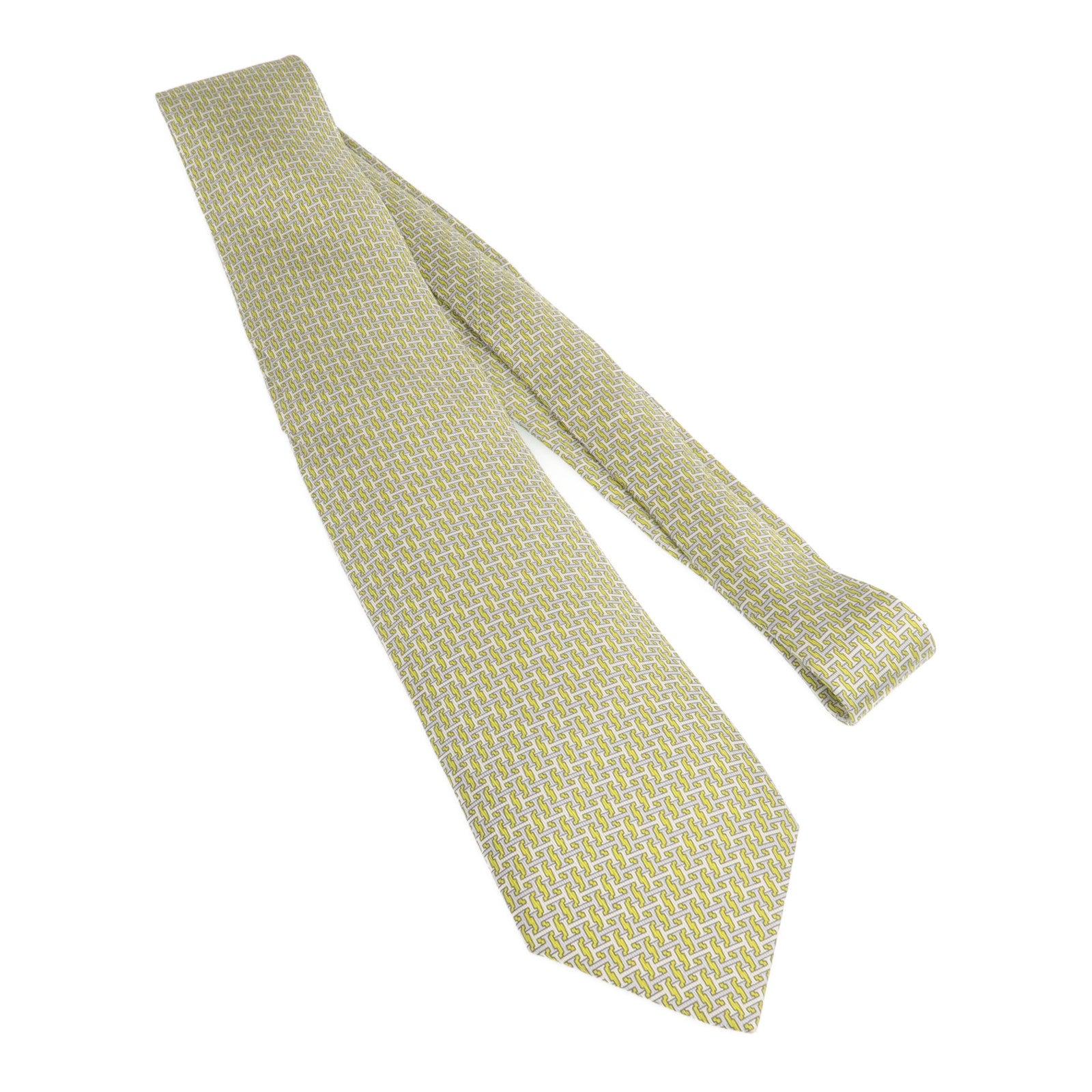 HERMES 【激減優惠】絲質Necktie領帶