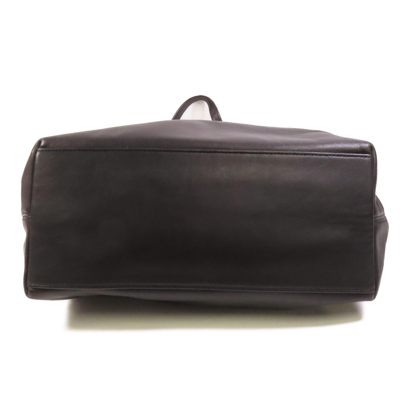 COACH 【激減優惠】牛皮皮革Shoulder Bag銀扣肩背袋
