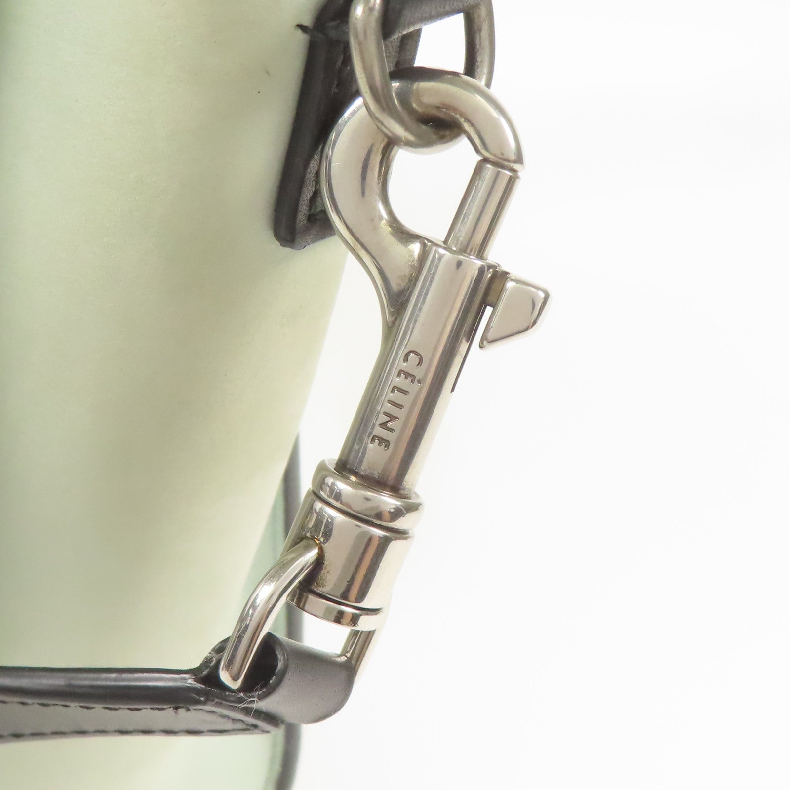 CELINE 牛皮皮革Nano Luggage手挽肩背兩用袋