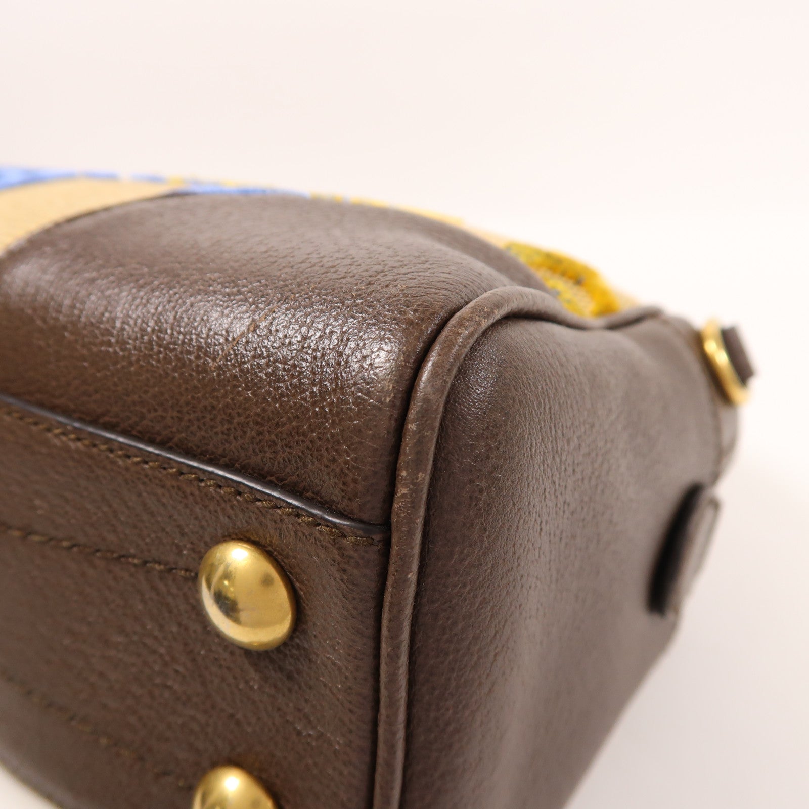 GUCCI 帆布Gucci X Adidas Boston Bag金扣肩背袋