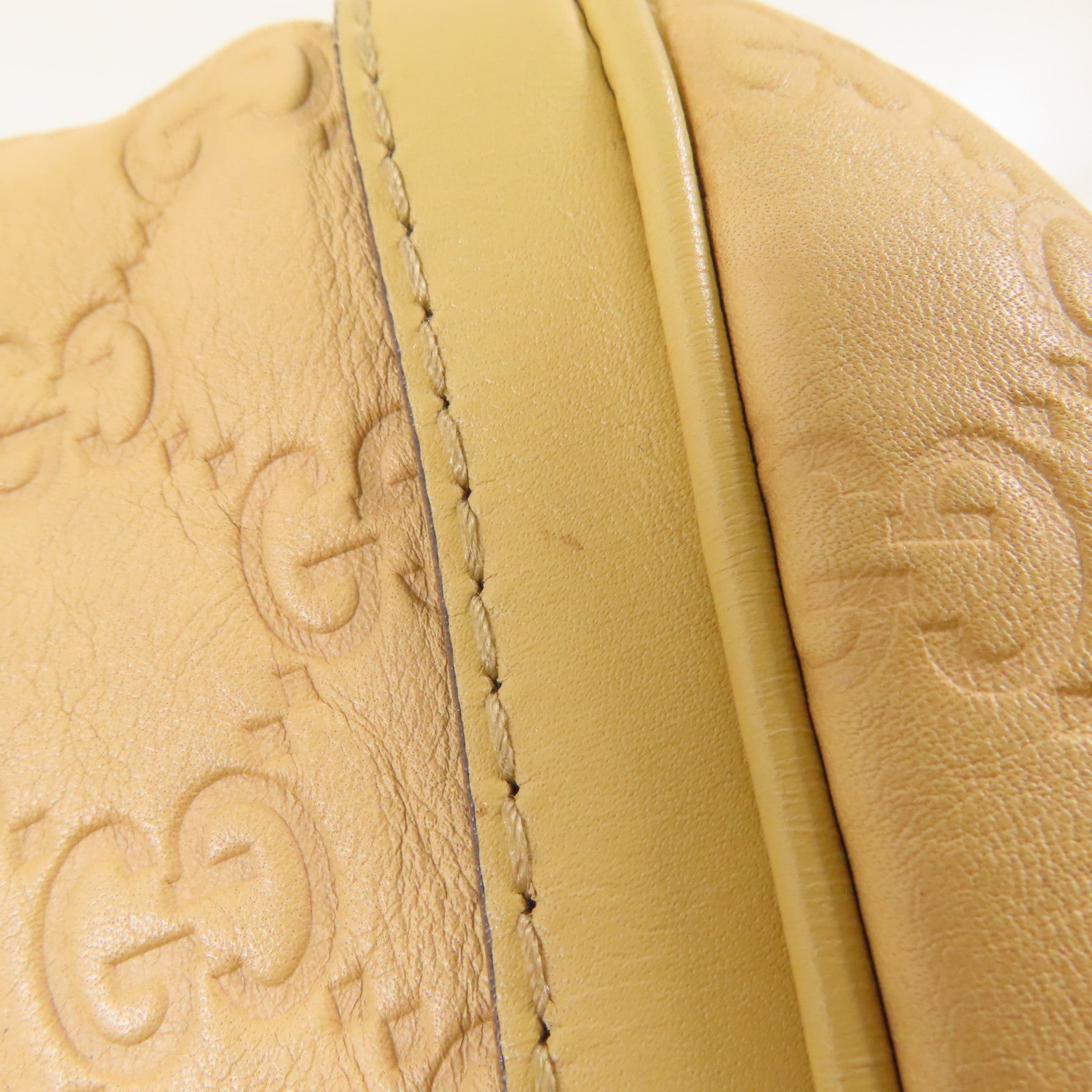 GUCCI 【激減優惠】牛皮皮革Shoulder Bag金扣肩背袋