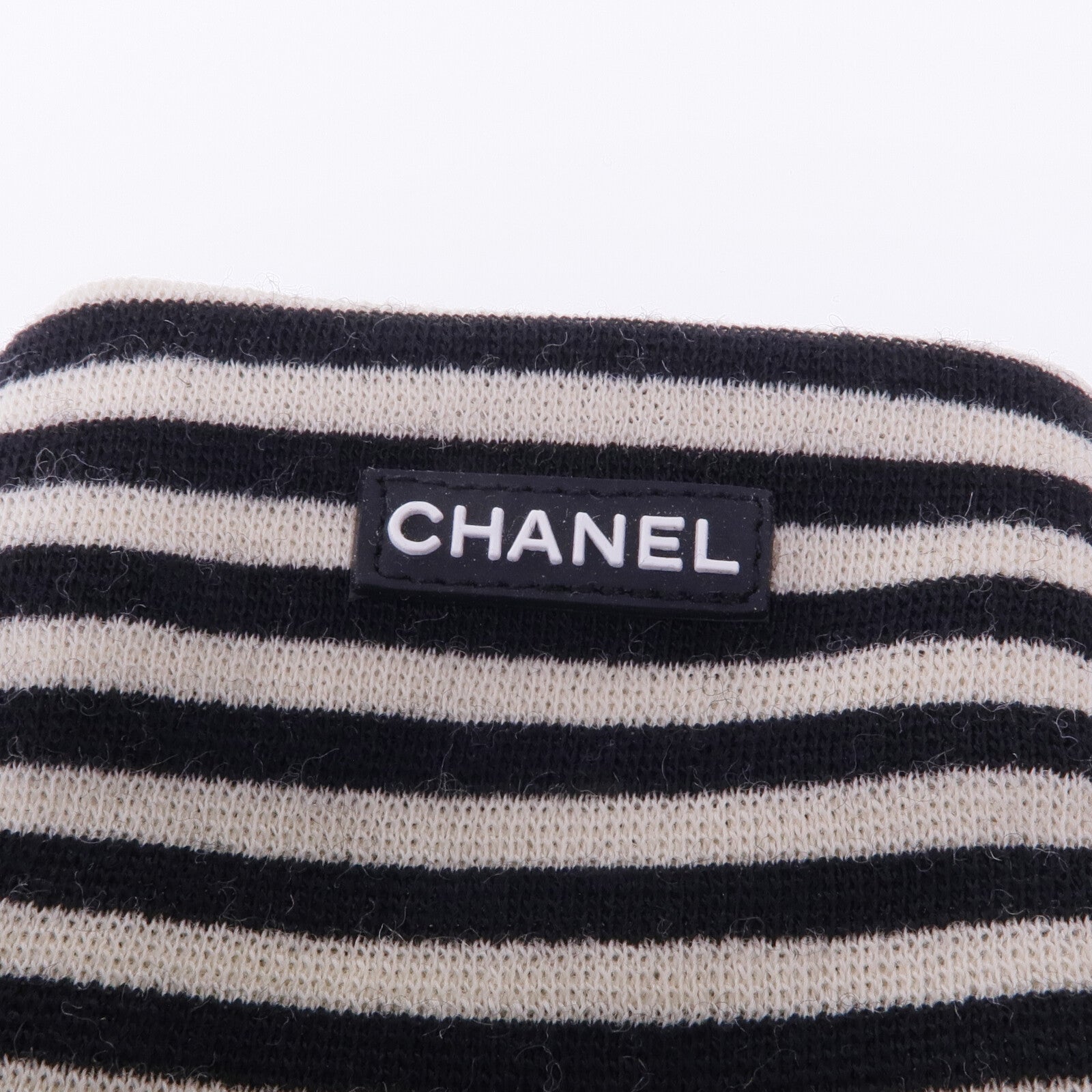 CHANEL 羊皮皮革Fingerless Gloves手套