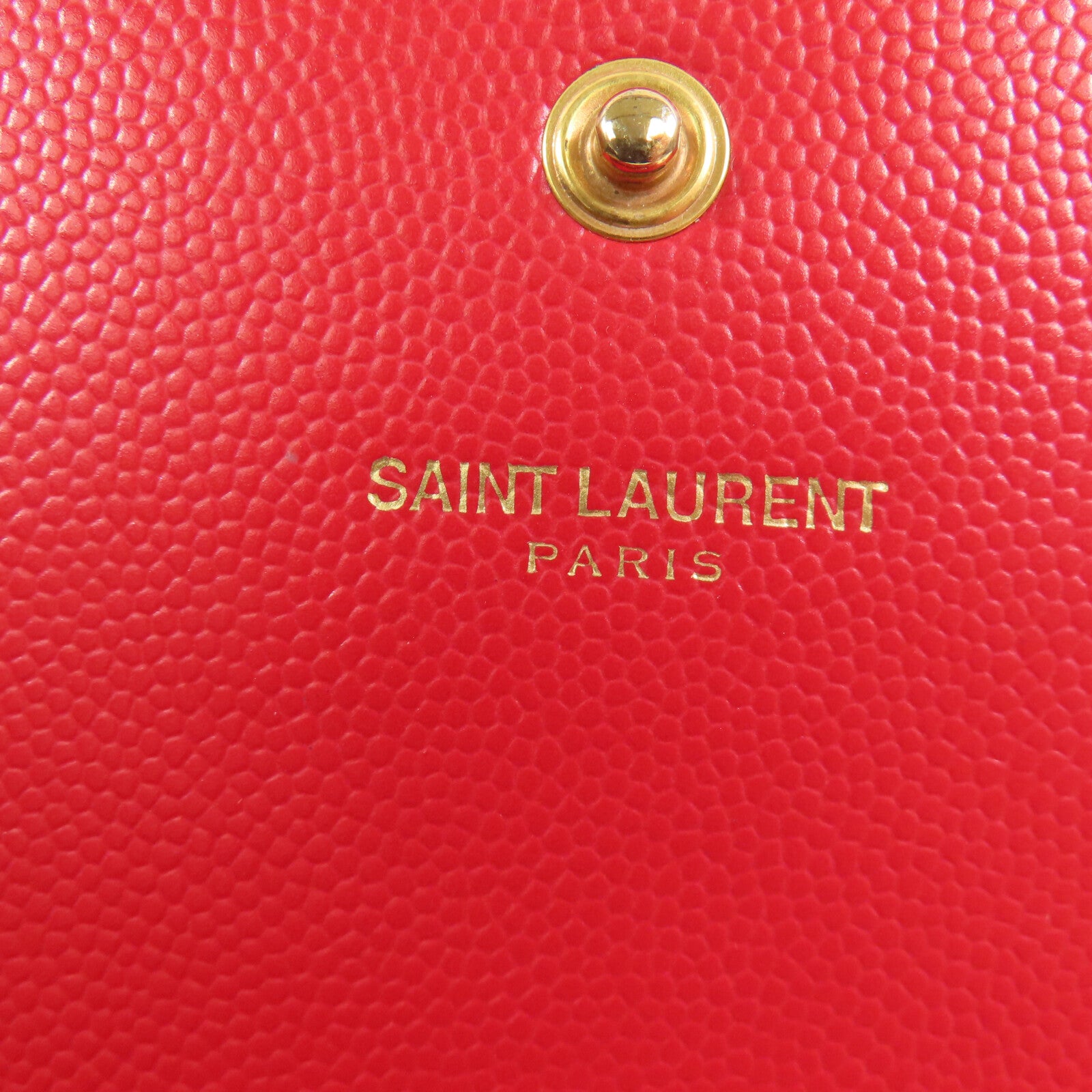 YVES SAINT LAURENT 牛皮皮革Kate Medium金扣鏈帶肩背袋