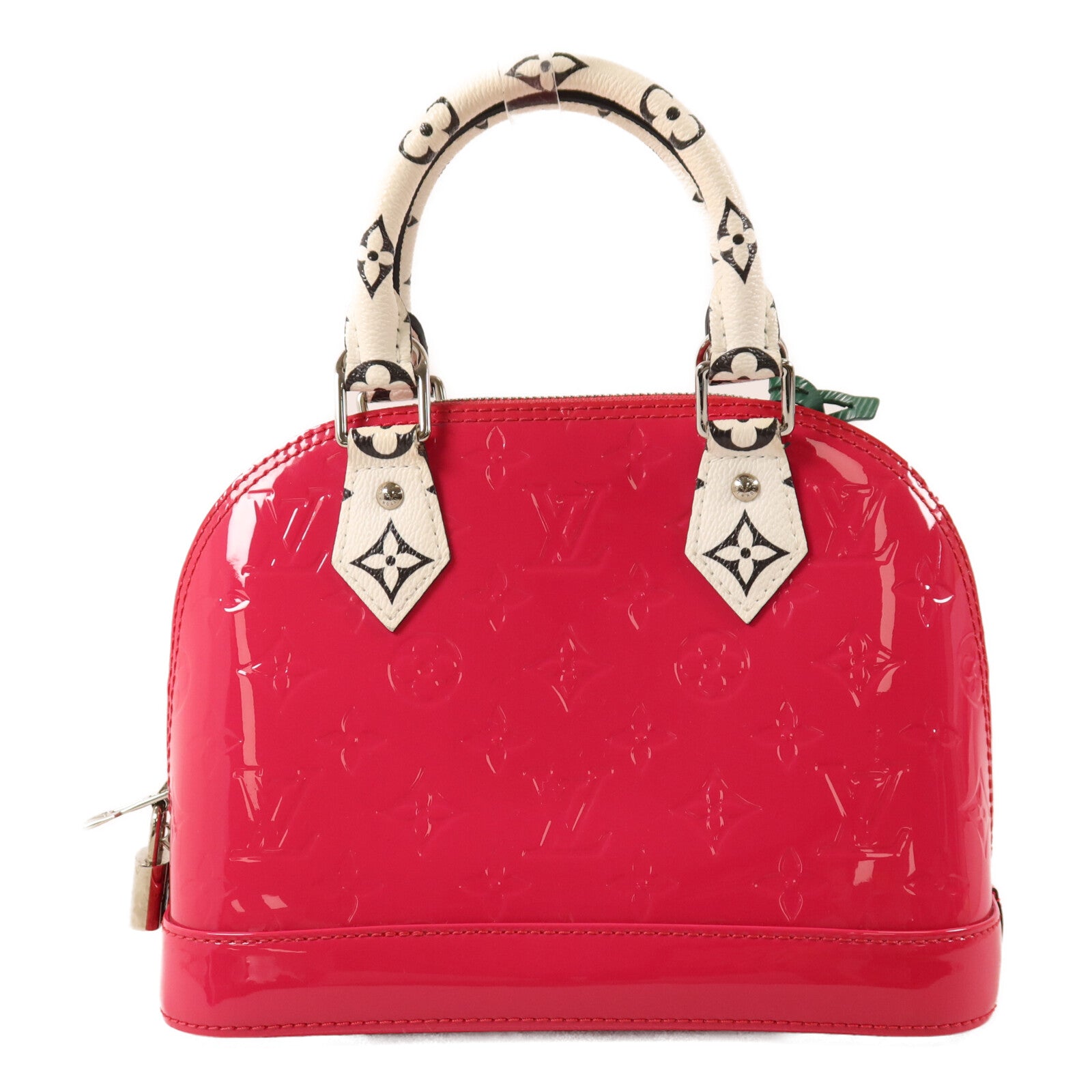 LOUIS VUITTON Monogram Vernis Alma BB手挽肩背兩用袋