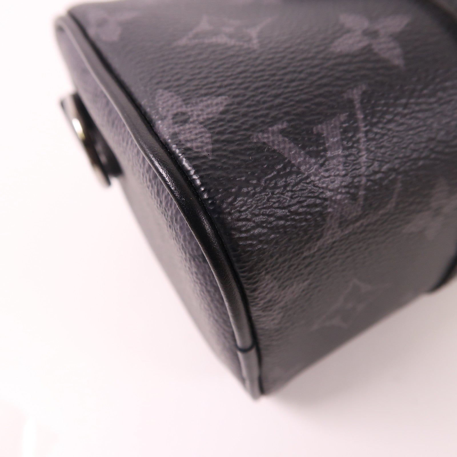 LOUIS VUITTON Monogram Eclipse Keepall XS手挽肩背兩用袋