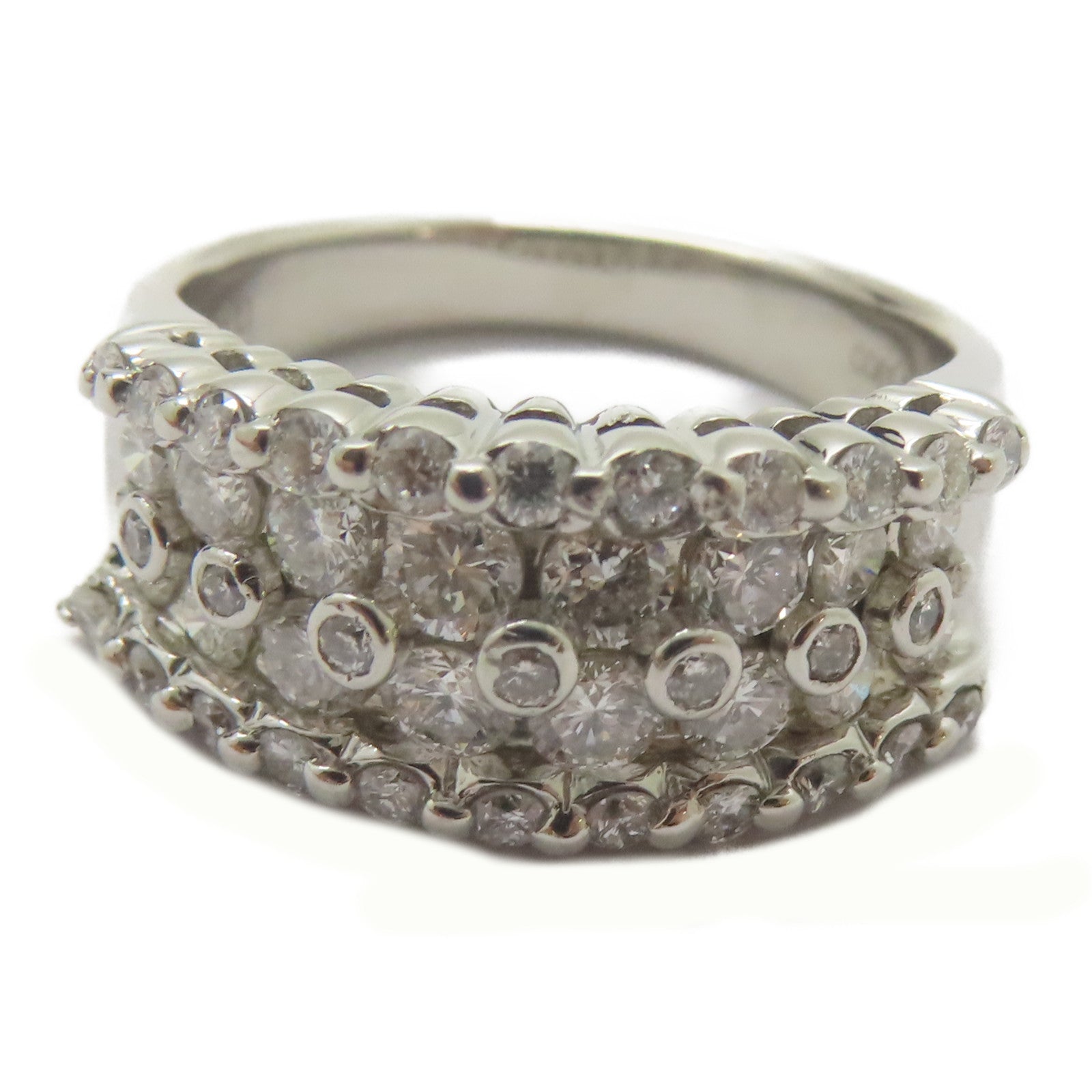 JEWELRY 【激減優惠】PT900鉑金Diamond Ring 1.20ct鑽石戒指US#6.25
