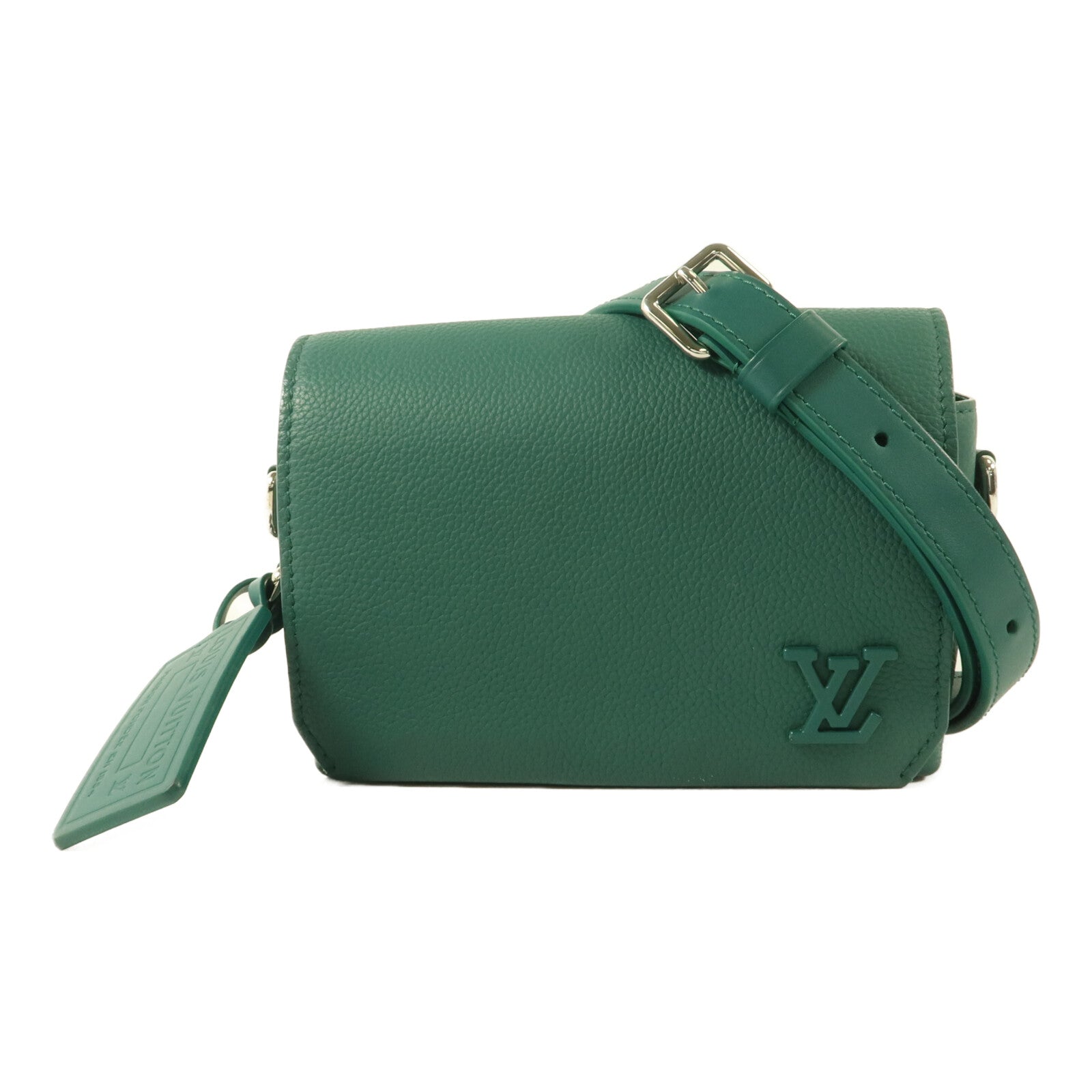 LOUIS VUITTON Taurillon Fastline Messenger Mini Aerogram Collection肩背袋