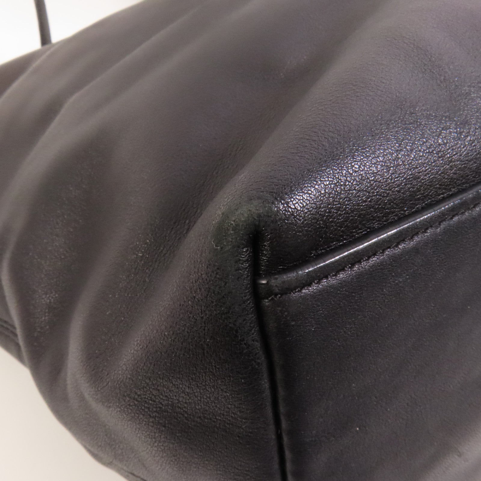 COACH 【激減優惠】牛皮皮革Shoulder Bag銀扣肩背袋