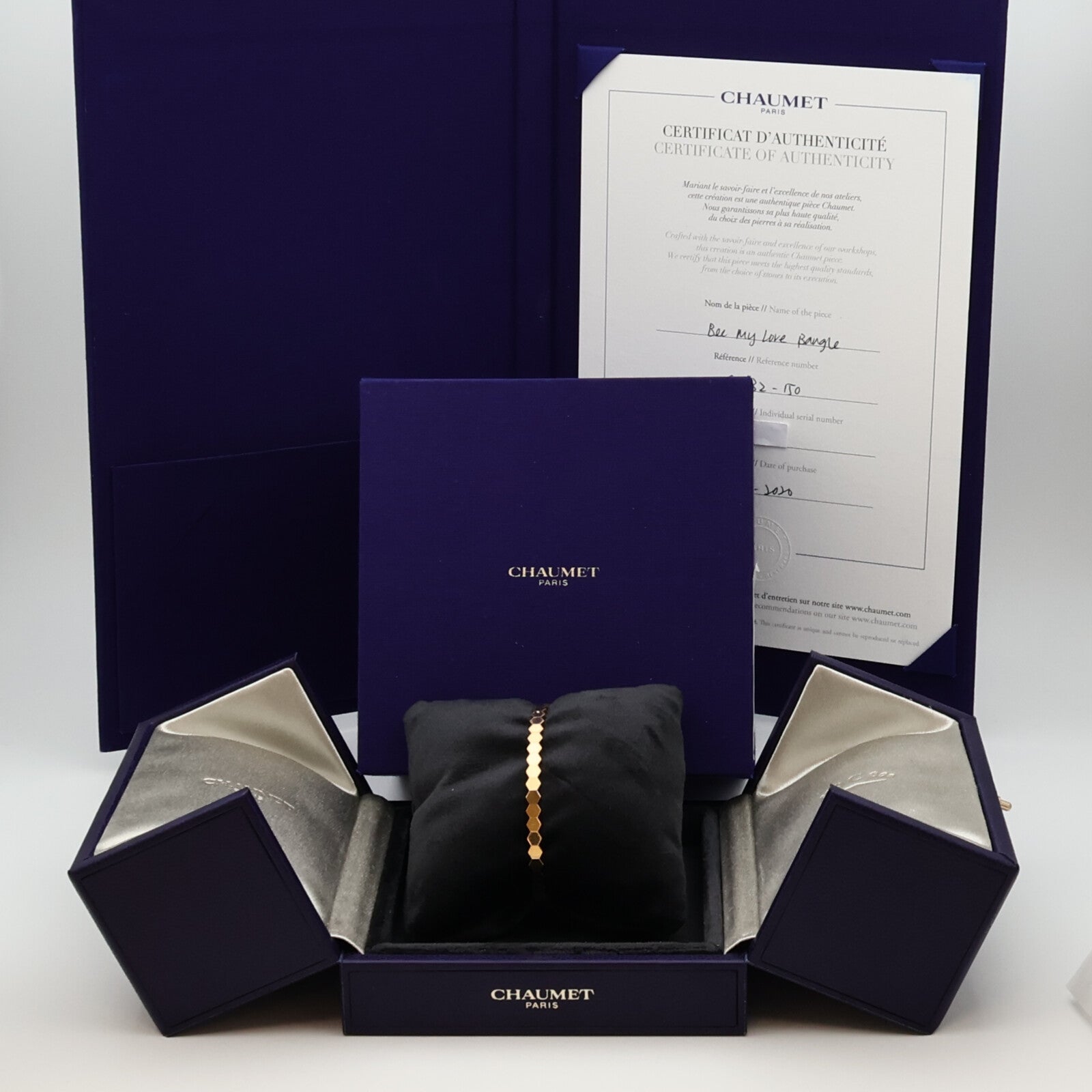 Chaumet 18K玫瑰金Bee De Chaumet Bracelet手鐲