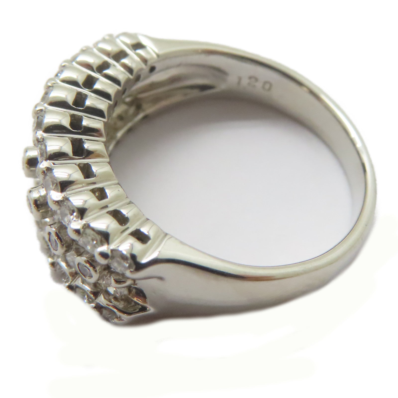 JEWELRY 【激減優惠】PT900鉑金Diamond Ring 1.20ct鑽石戒指US#6.25