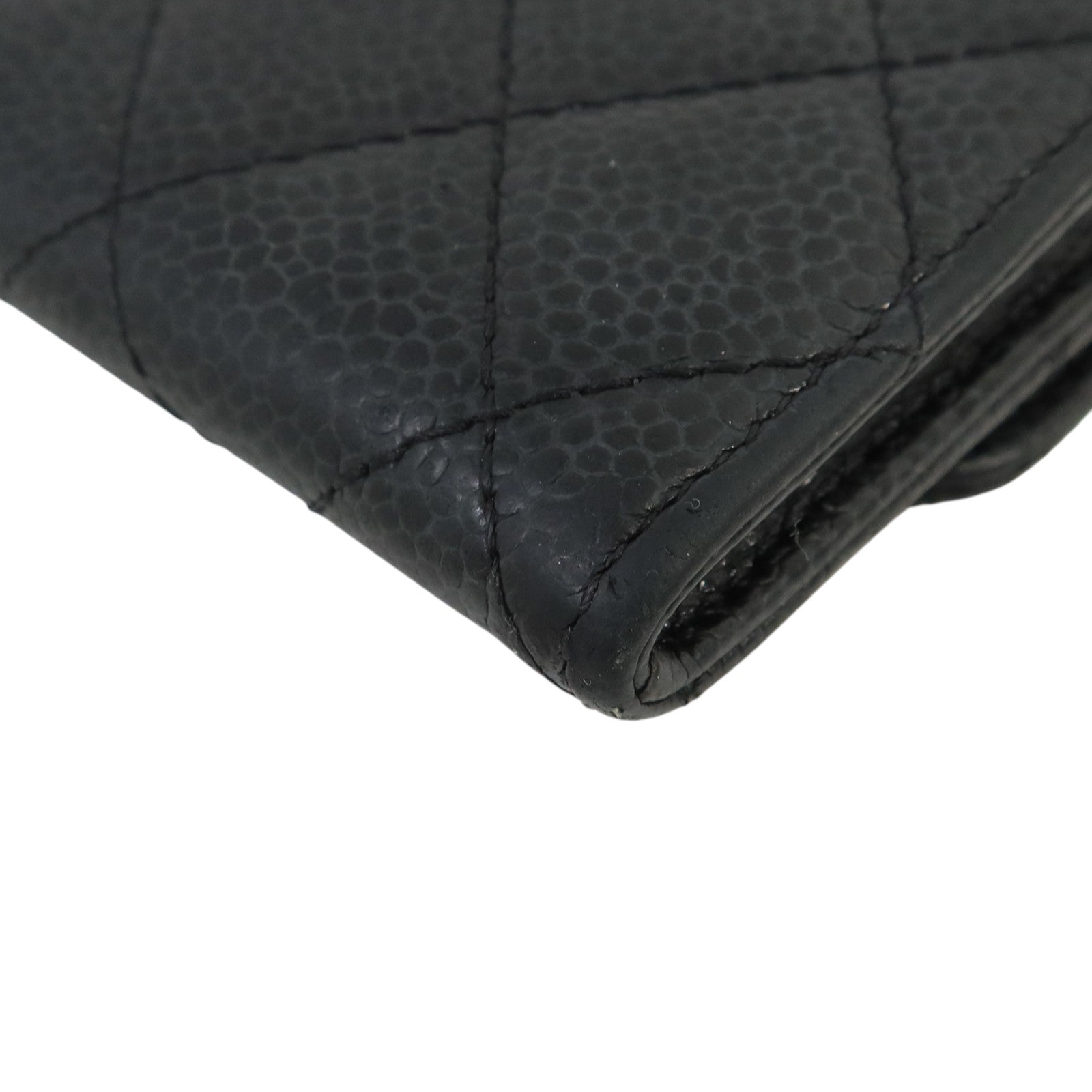 CHANEL 牛皮皮革Card Case金扣卡片套