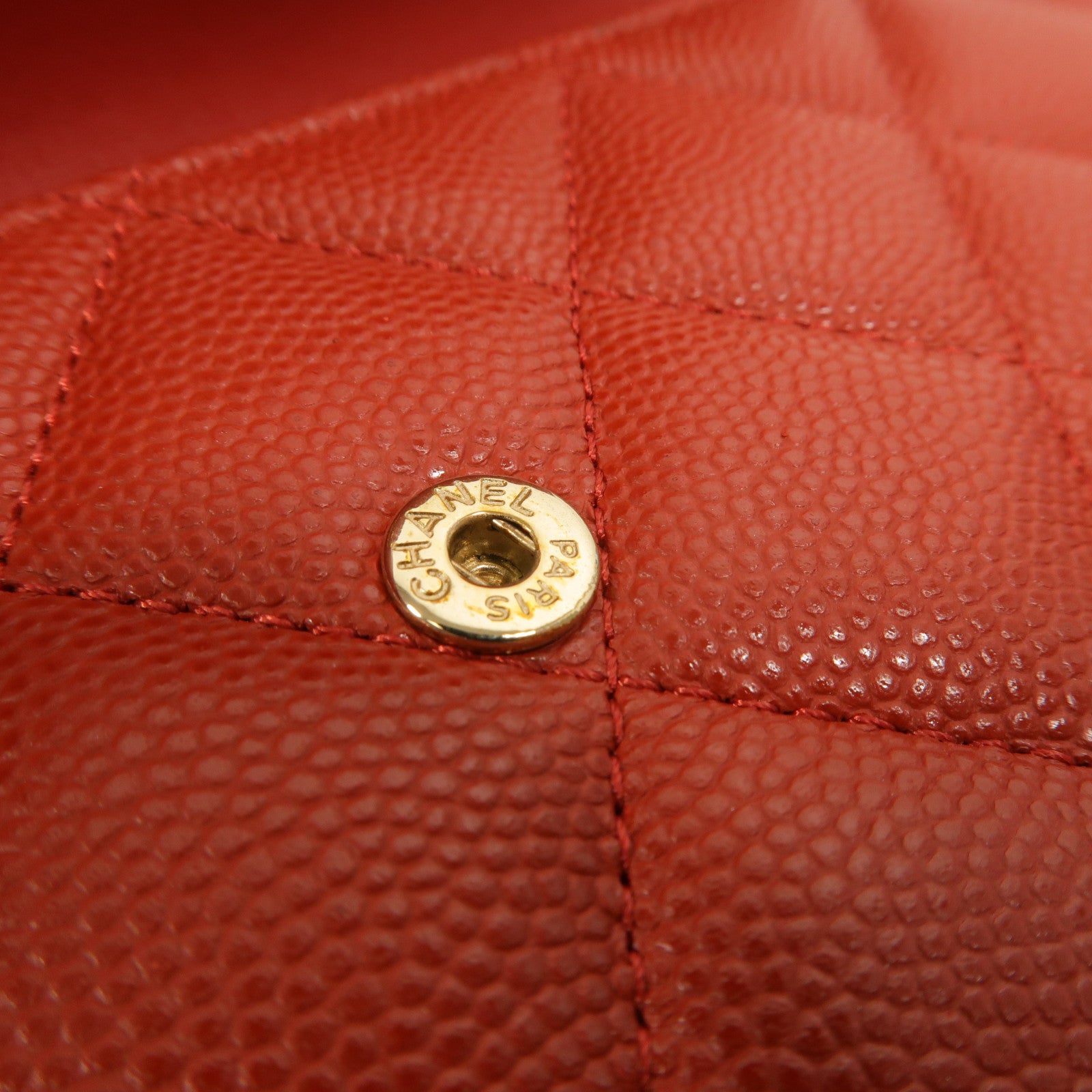 CHANEL 牛皮皮革CC Filigree Flap Wallet長錢包
